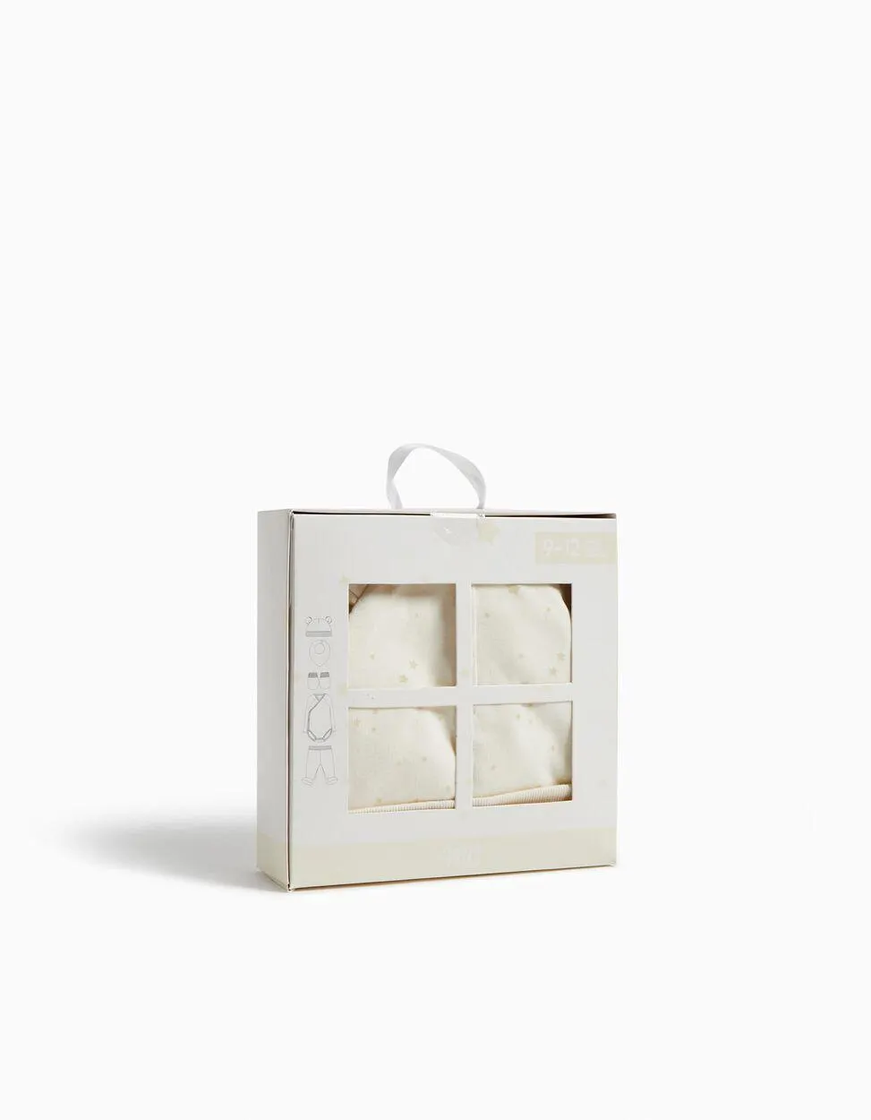 Conjunto 5 Peças Roupa Interior, Bebé Menino, Bege Claro