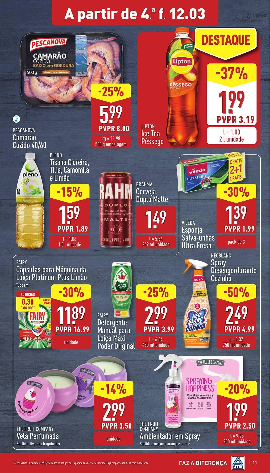 Folheto Folheto ALDI de 12 de março até 18 de março 2025 - Pagina 11