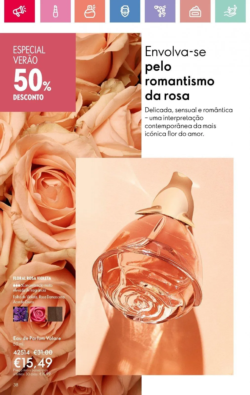Folheto Folheto de Oriflame até 05.07.2025 de 18 de junho até 5 de julho 2025 - Pagina 38