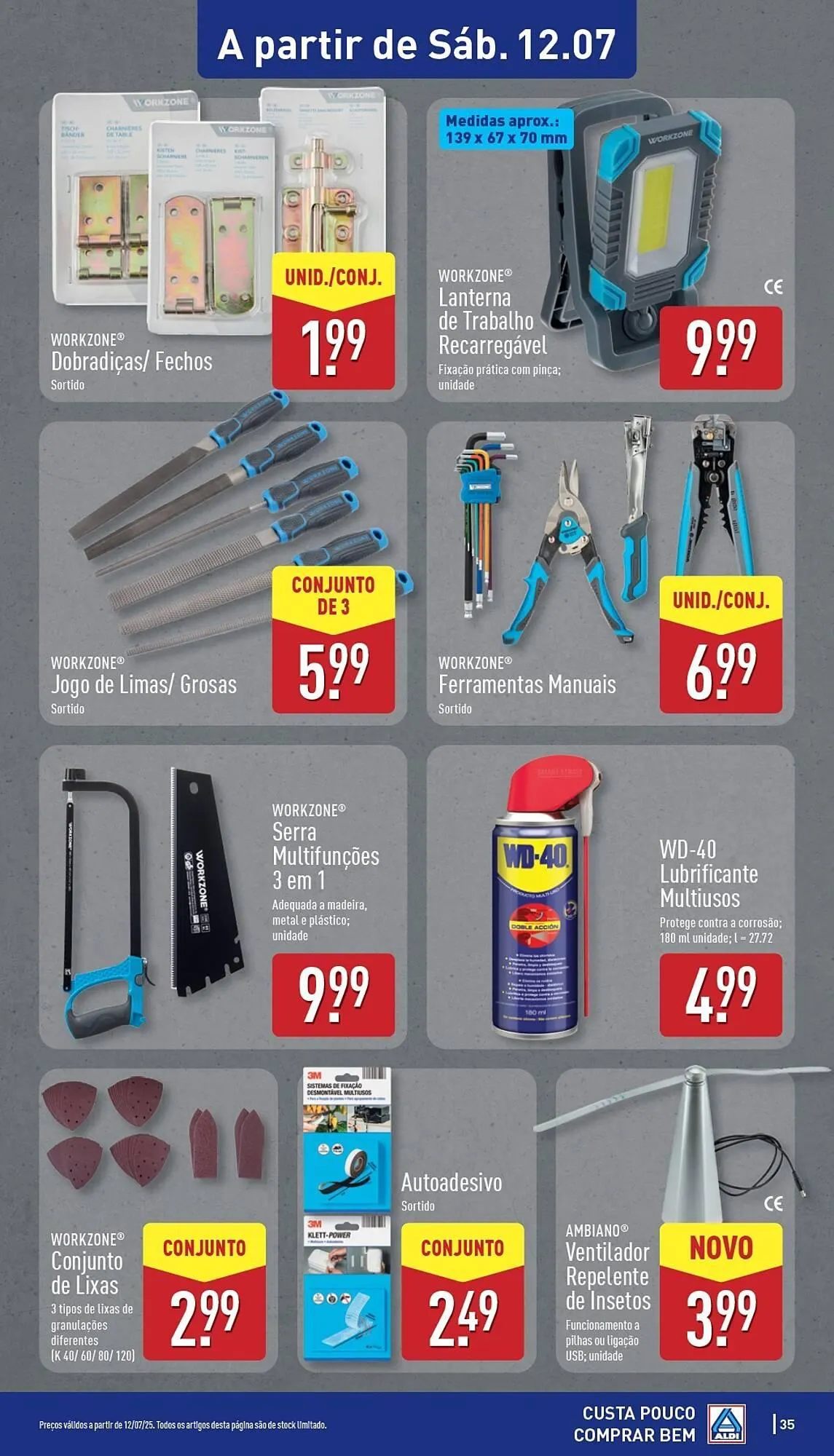 Folheto Folheto ALDI de 7 de julho até 13 de julho 2025 - Pagina 35