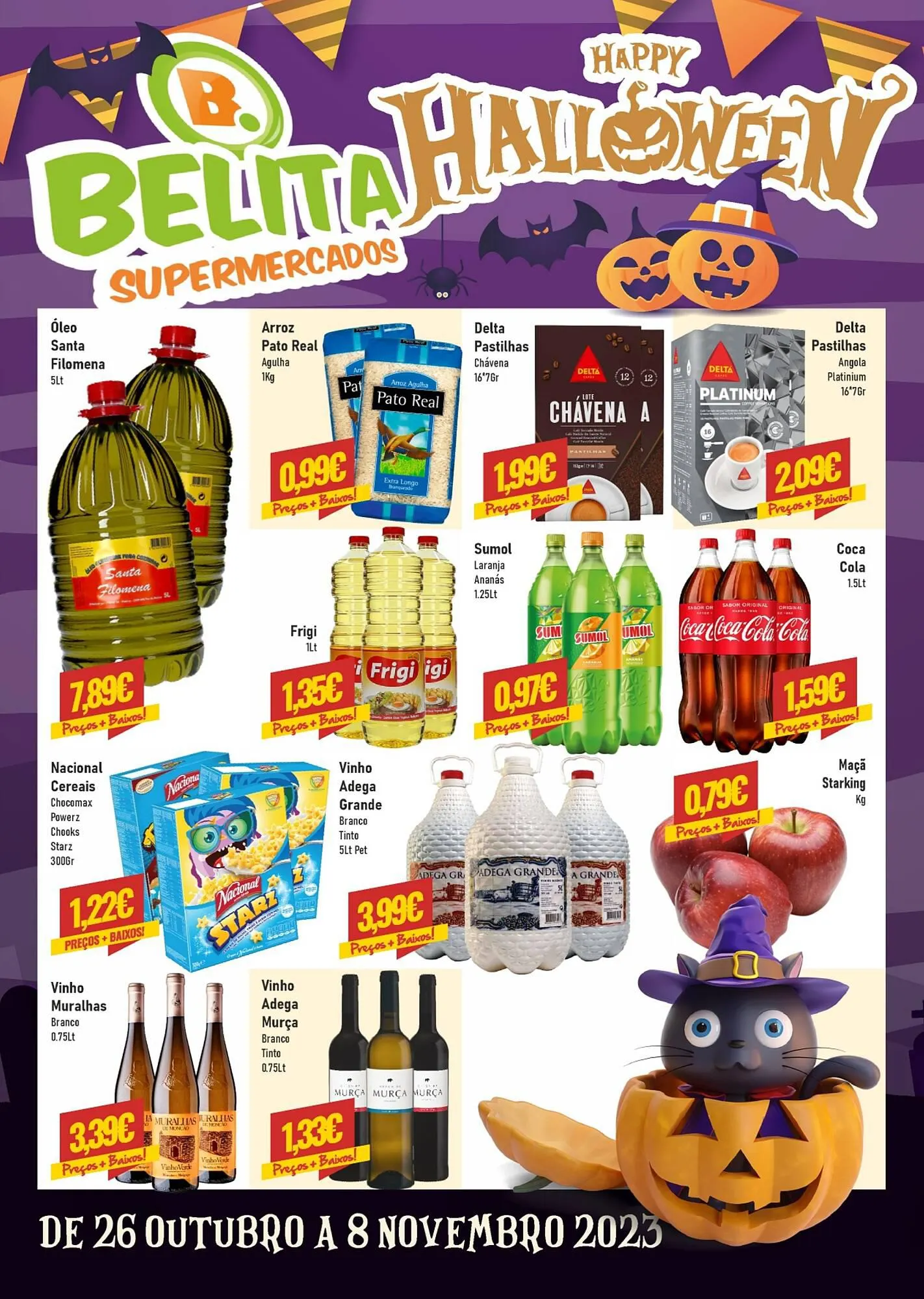 Folheto Folheto Belita de 26 de outubro até 8 de novembro 2023 - Pagina 1