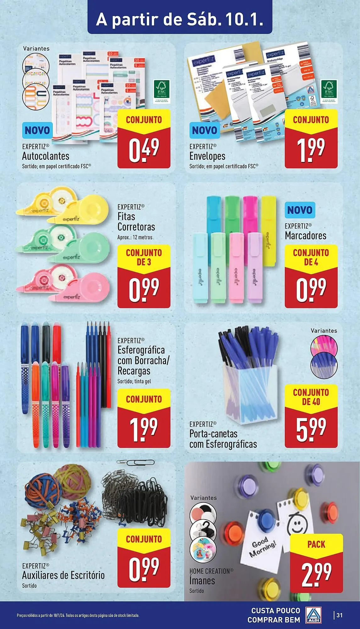 Folheto Folheto ALDI de 5 de janeiro até 11 de janeiro 2026 - Pagina 31