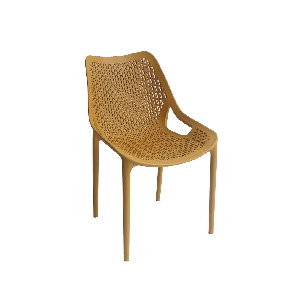 Cadeira OXY mostarda sem braços