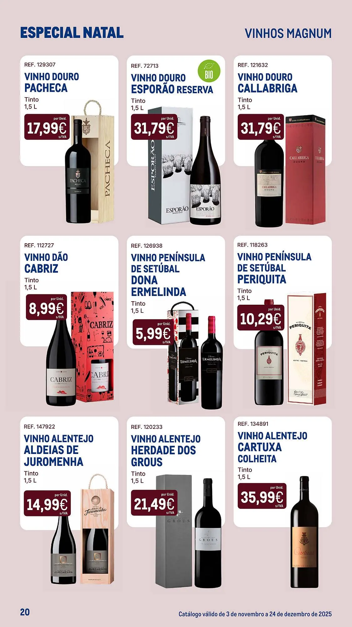 Folheto Catálogo Makro de 3 de novembro até 24 de dezembro 2025 - Pagina 20