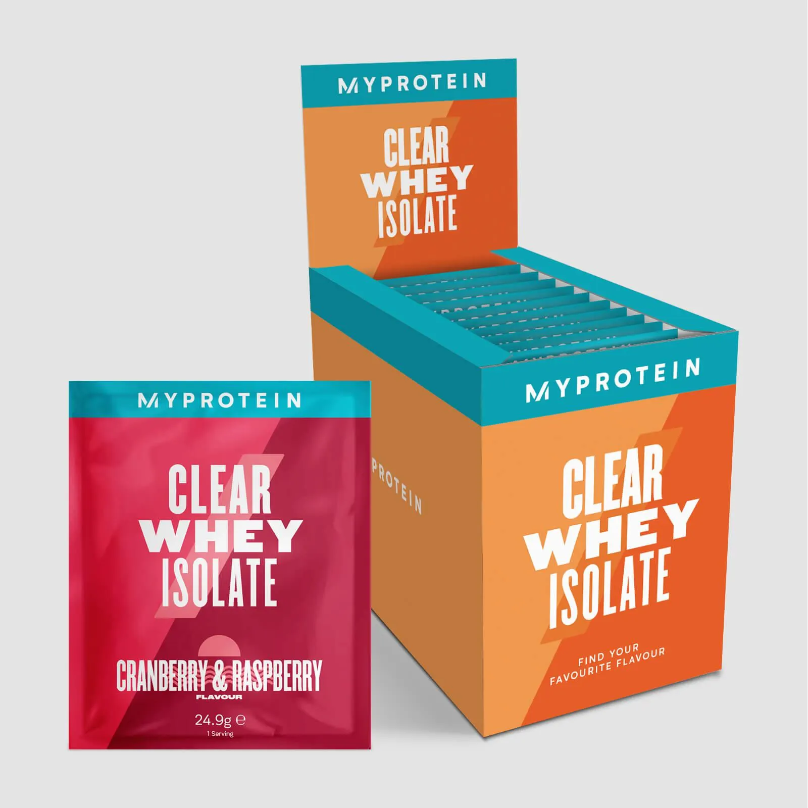 Clear Whey Isolada - Conjunto de Saquetas de Amostra
