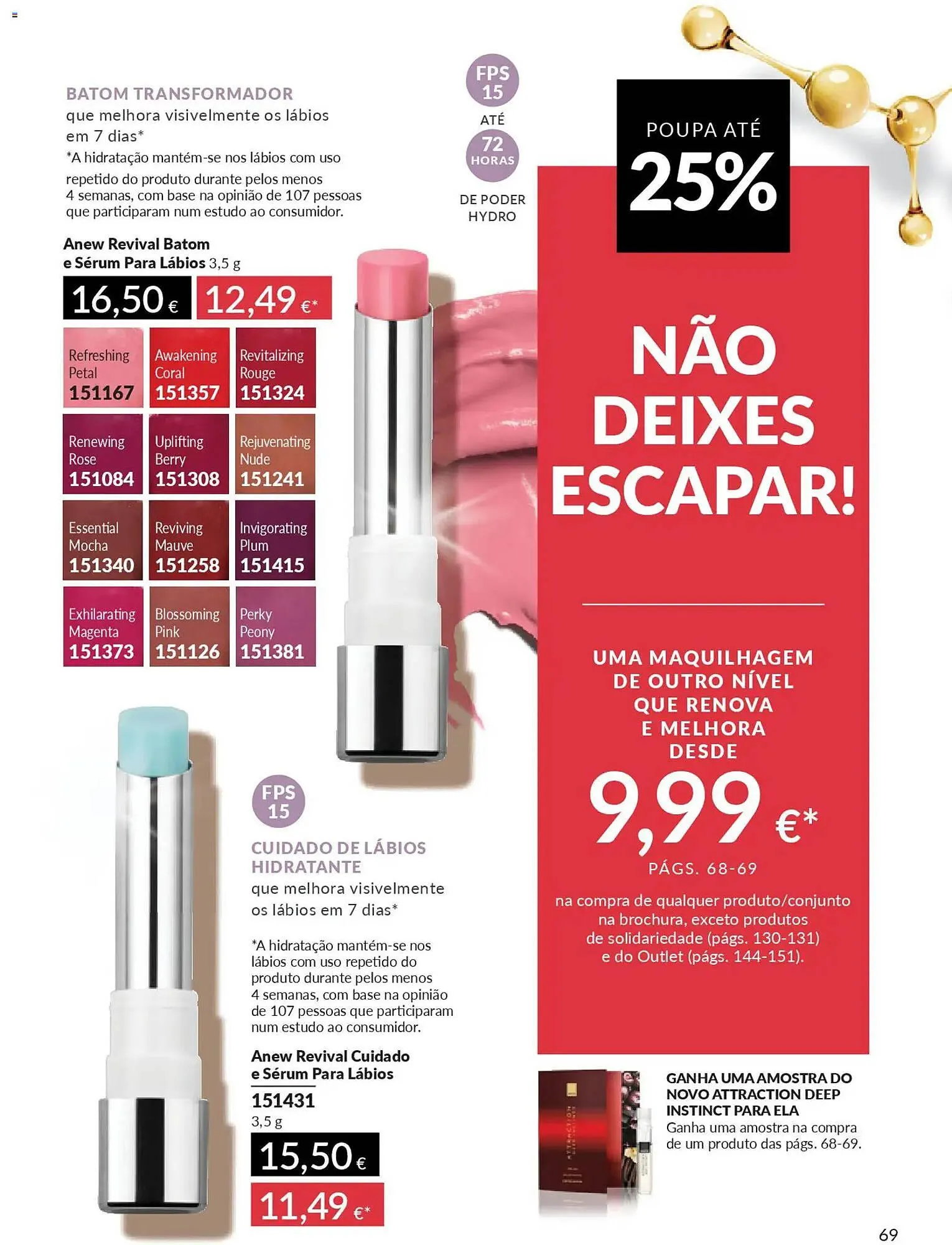 Folheto Catálogo Avon de 1 de janeiro até 1 de fevereiro 2026 - Pagina 69