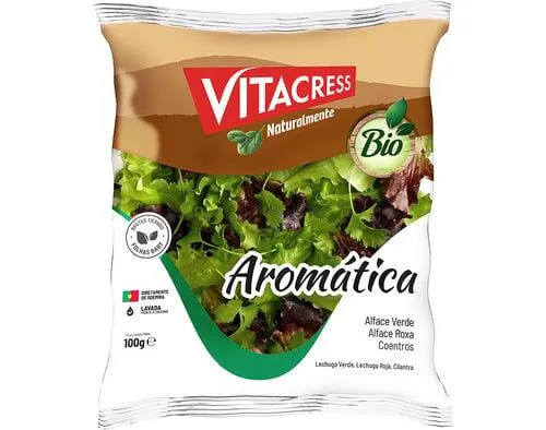 salada vitacress aromática bio 100g