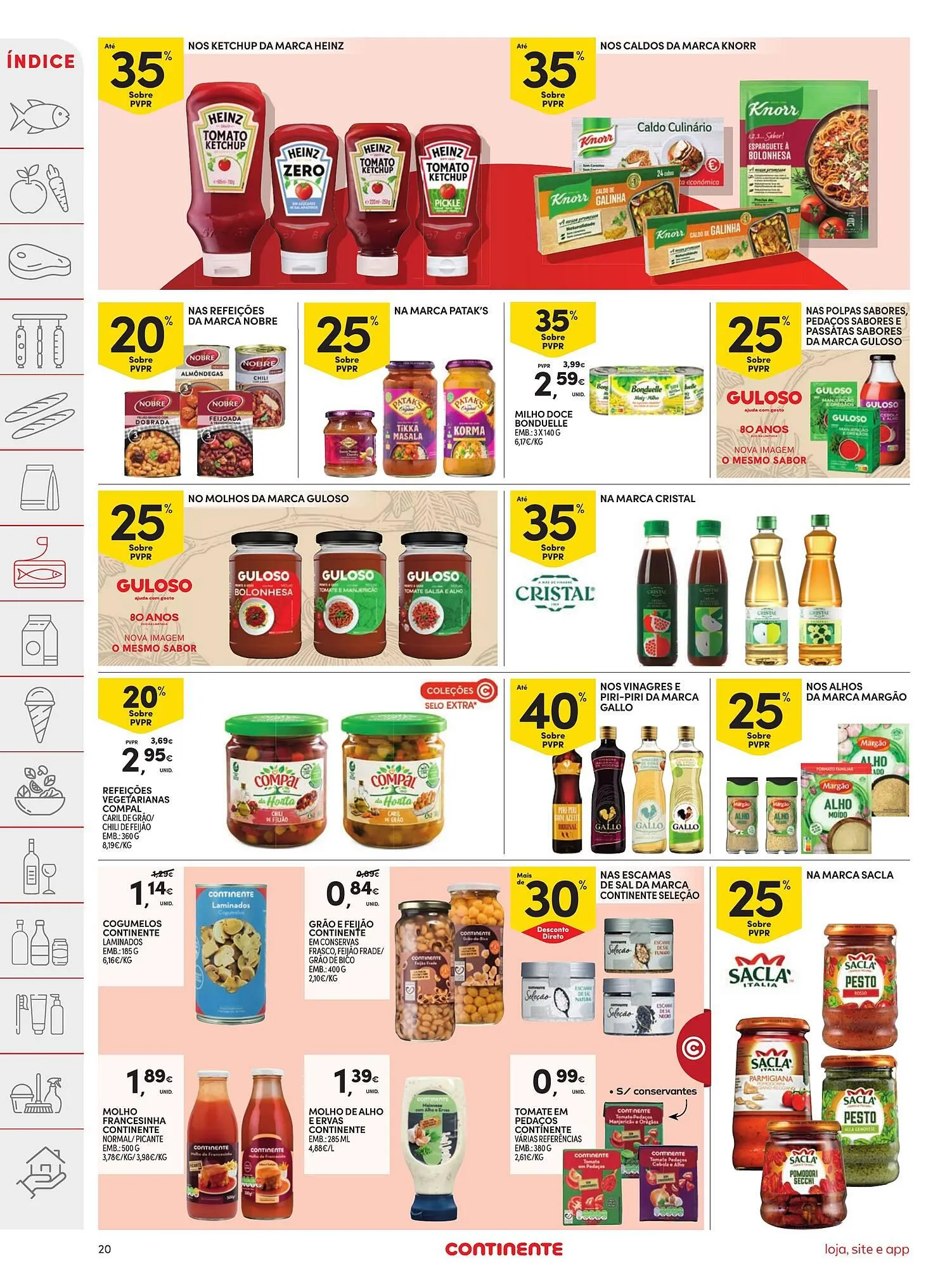 Folheto Folheto Continente de 6 de janeiro até 12 de janeiro 2026 - Pagina 20