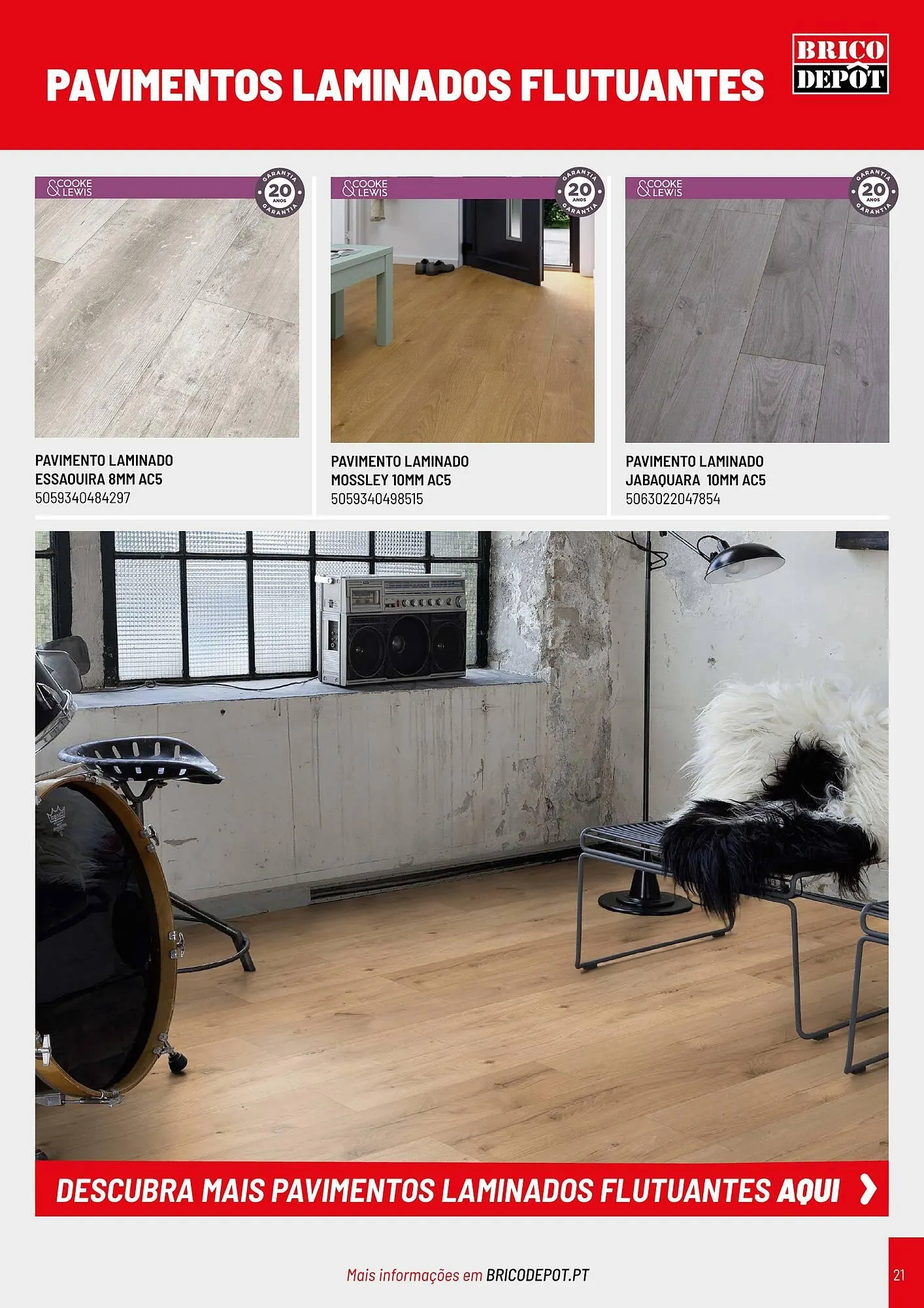 Folheto Folheto Brico Depôt de 3 de janeiro até 31 de dezembro 2025 - Pagina 21