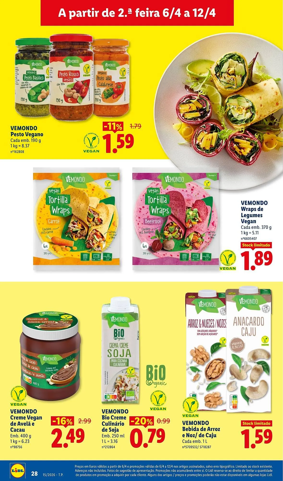 Folheto Folheto Lidl de 6 de abril até 12 de abril 2026 - Pagina 28