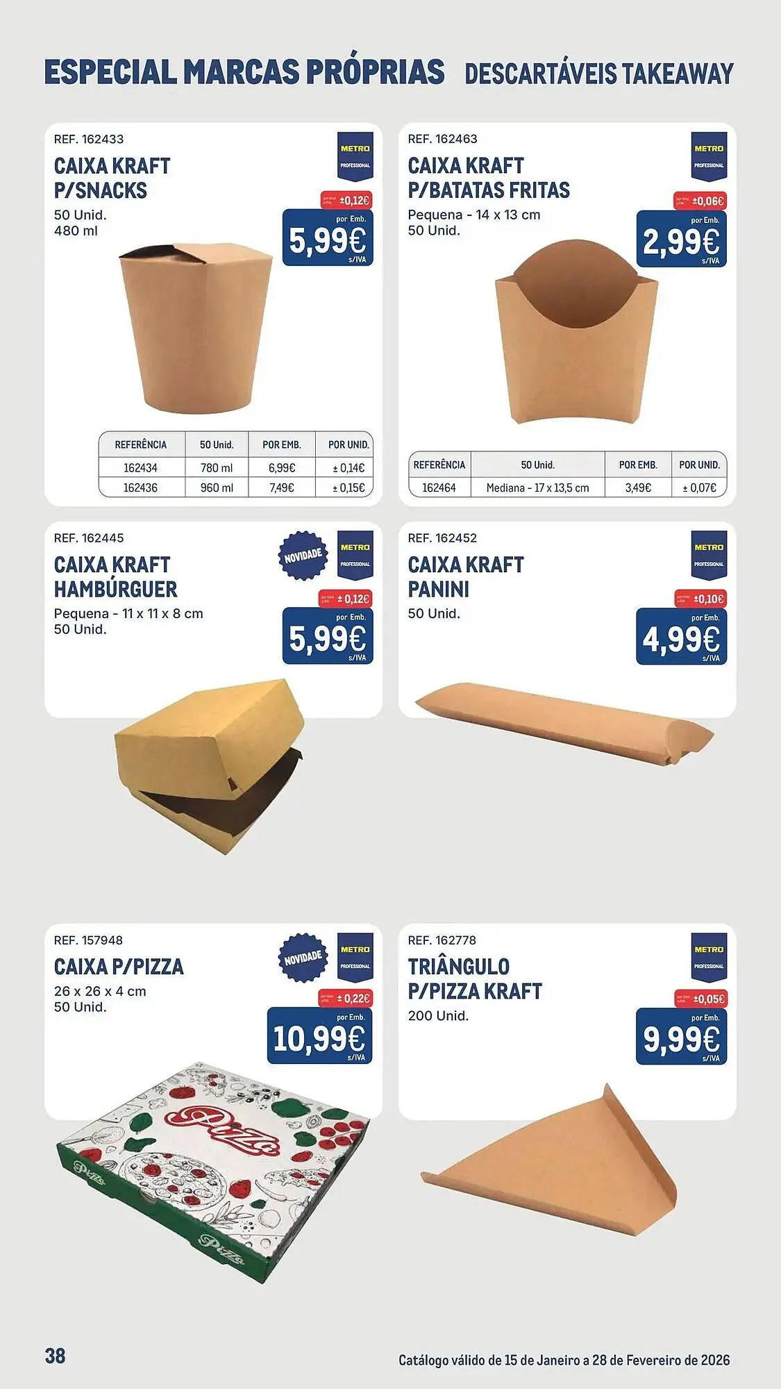 Folheto Catálogo Makro de 2 de fevereiro até 1 de março 2026 - Pagina 38