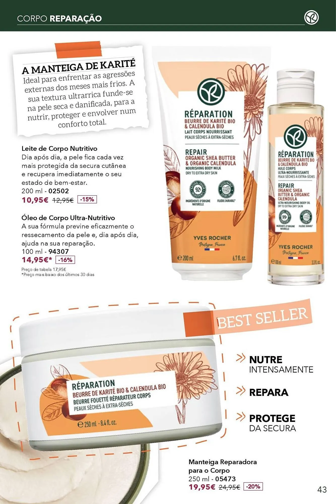 Folheto Folheto Yves Rocher de 30 de janeiro até 26 de fevereiro 2025 - Pagina 43