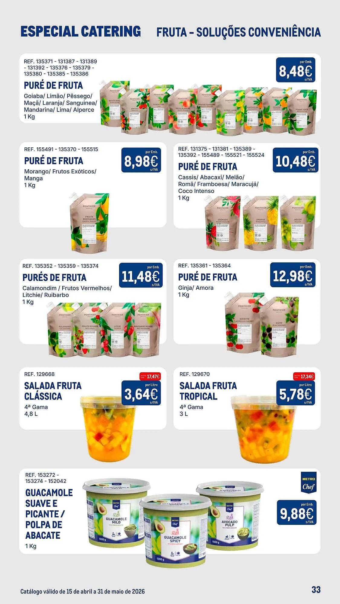 Folheto Catálogo Makro de 16 de abril até 31 de maio 2026 - Pagina 33