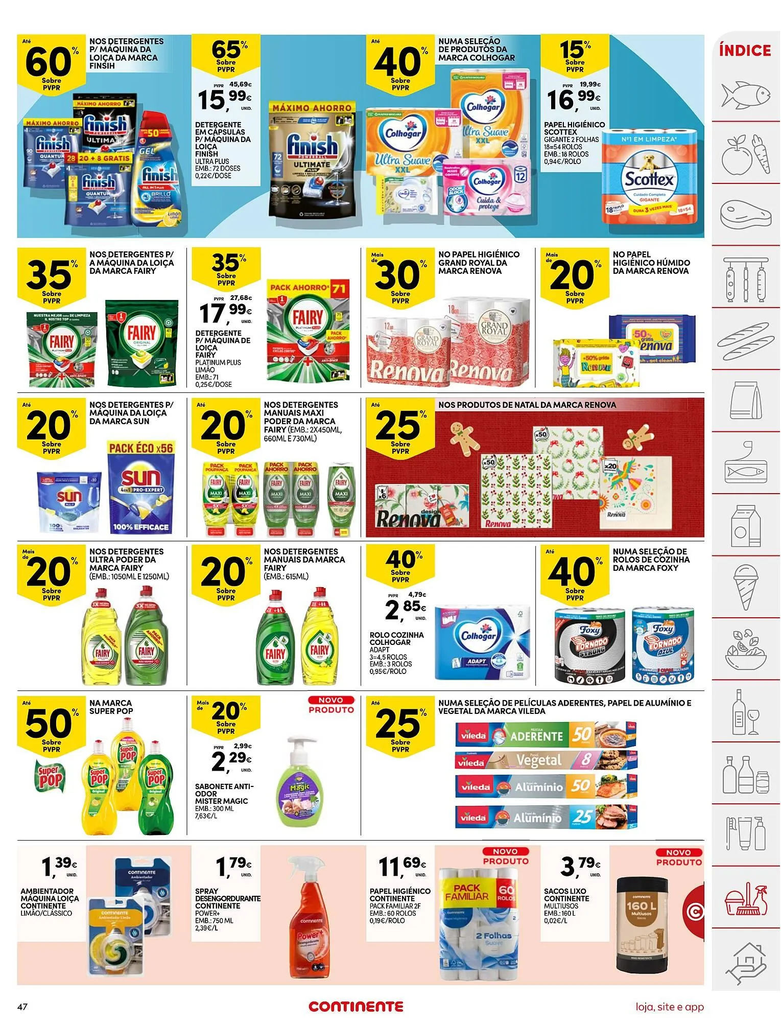 Folheto Folheto Continente Bom dia de 2 de dezembro até 8 de dezembro 2025 - Pagina 47