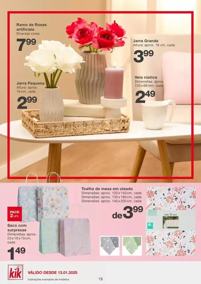 Folheto Preços de qualidade para adultos e crianças de 13 de janeiro até 19 de janeiro 2025 - Pagina 18