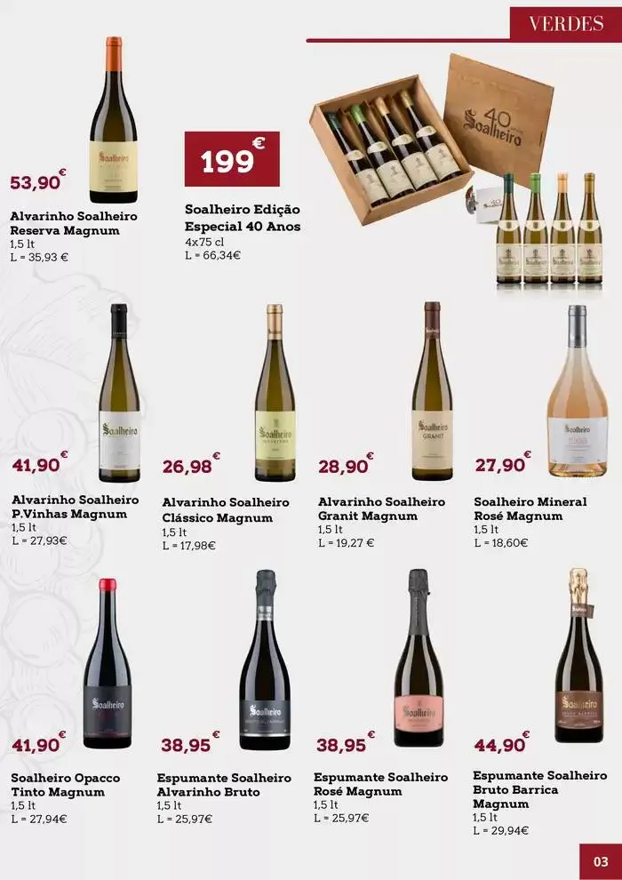 Folheto Folheto Vinhos Lordelo de 21 de novembro até 31 de dezembro 2024 - Pagina 3
