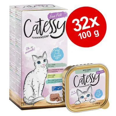 Catessy em terrinas 32 x 100 g - Pack misto