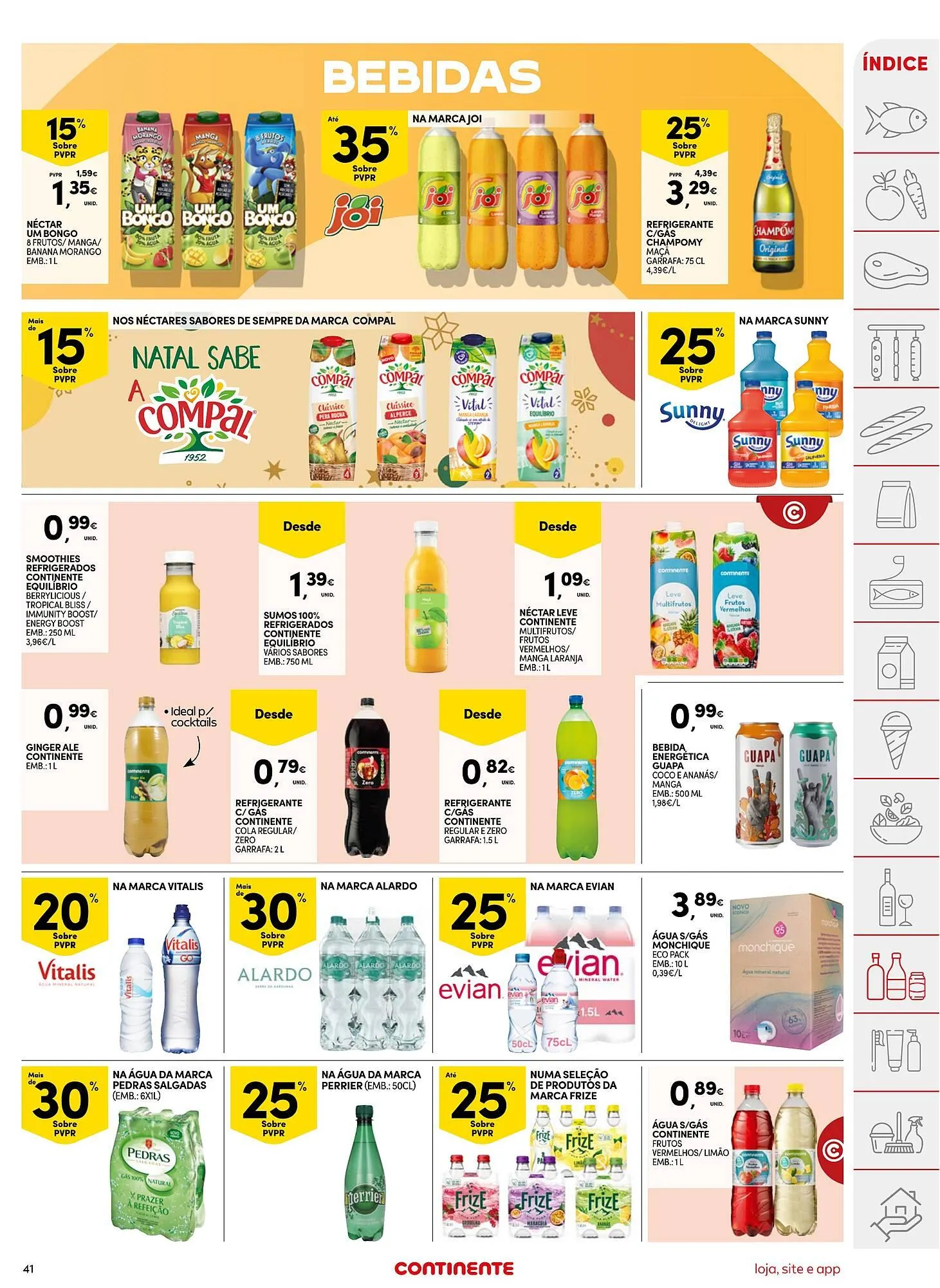 Folheto Folheto Continente de 16 de dezembro até 25 de dezembro 2025 - Pagina 41