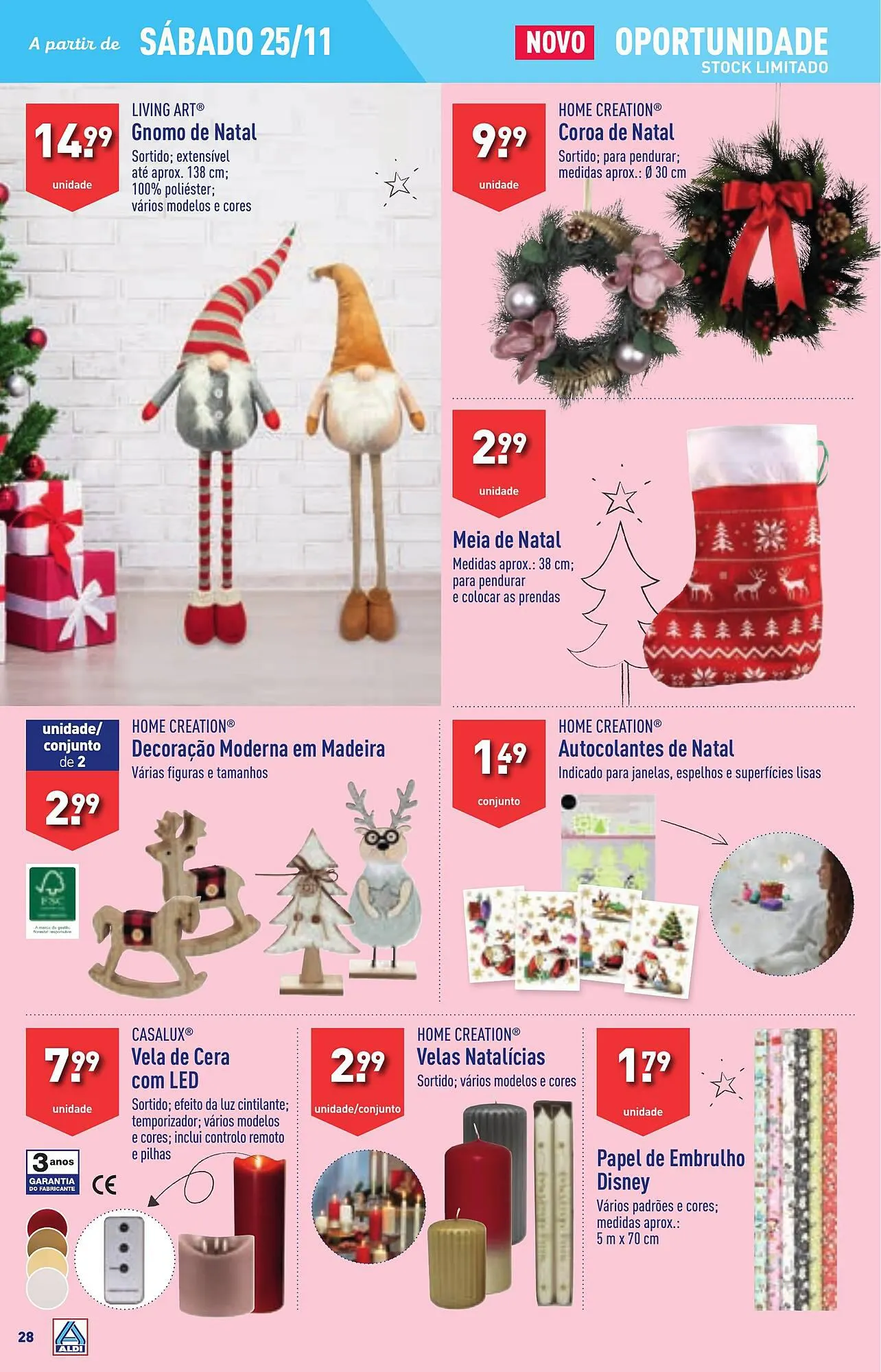 Folheto Folheto ALDI de 22 de novembro até 28 de novembro 2023 - Pagina 28
