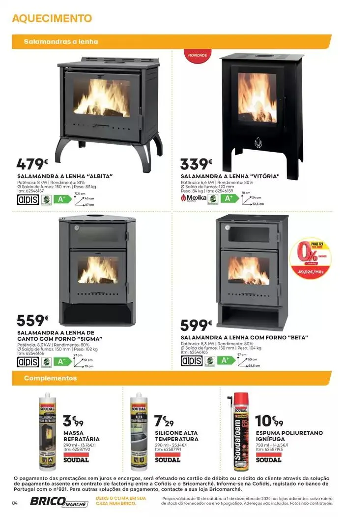 Folheto F#14 Catálogo de Aquecimento 12p de 10 de outubro até 1 de dezembro 2024 - Pagina 4