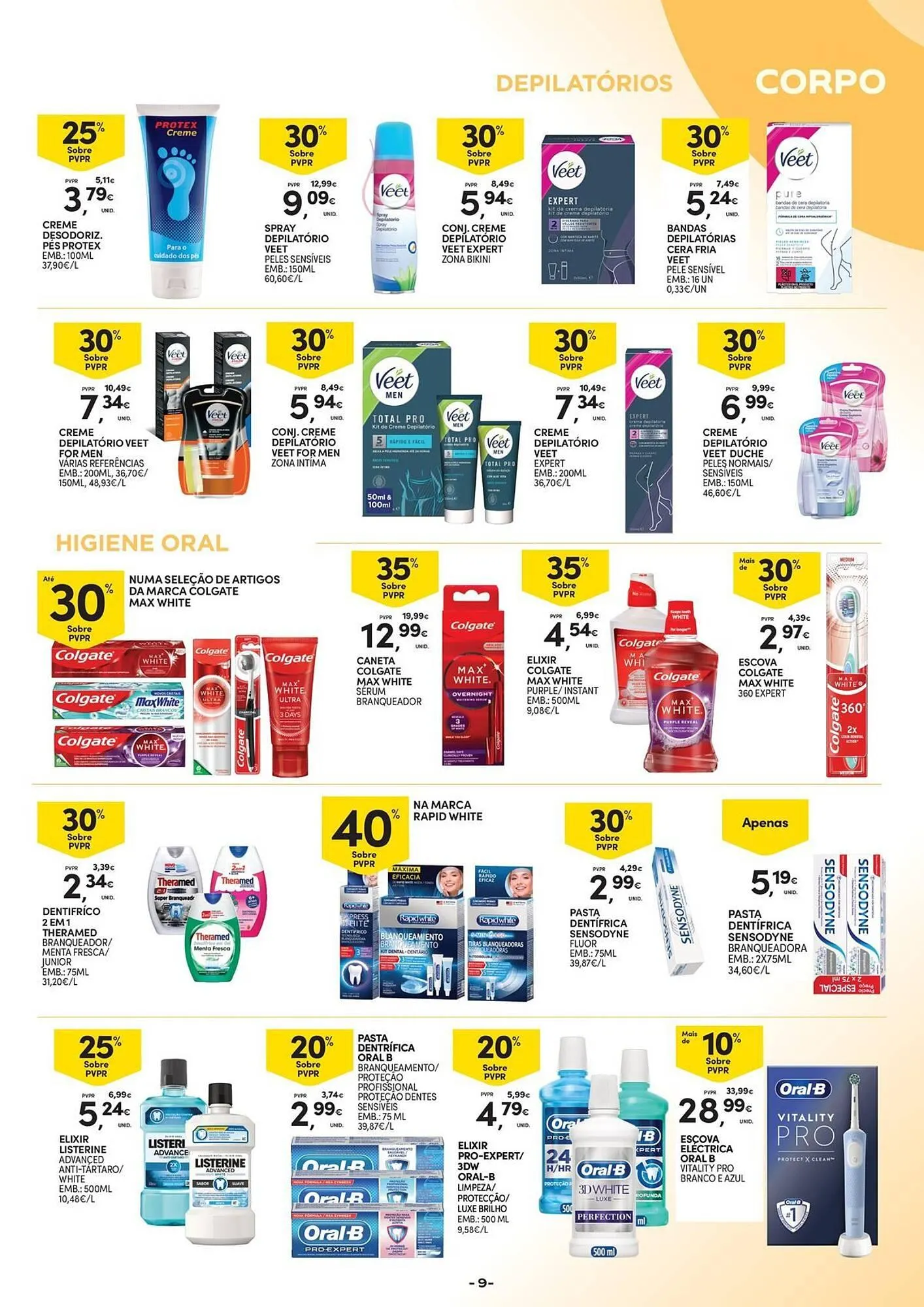 Folheto Folheto Continente de 4 de abril até 21 de abril 2025 - Pagina 9