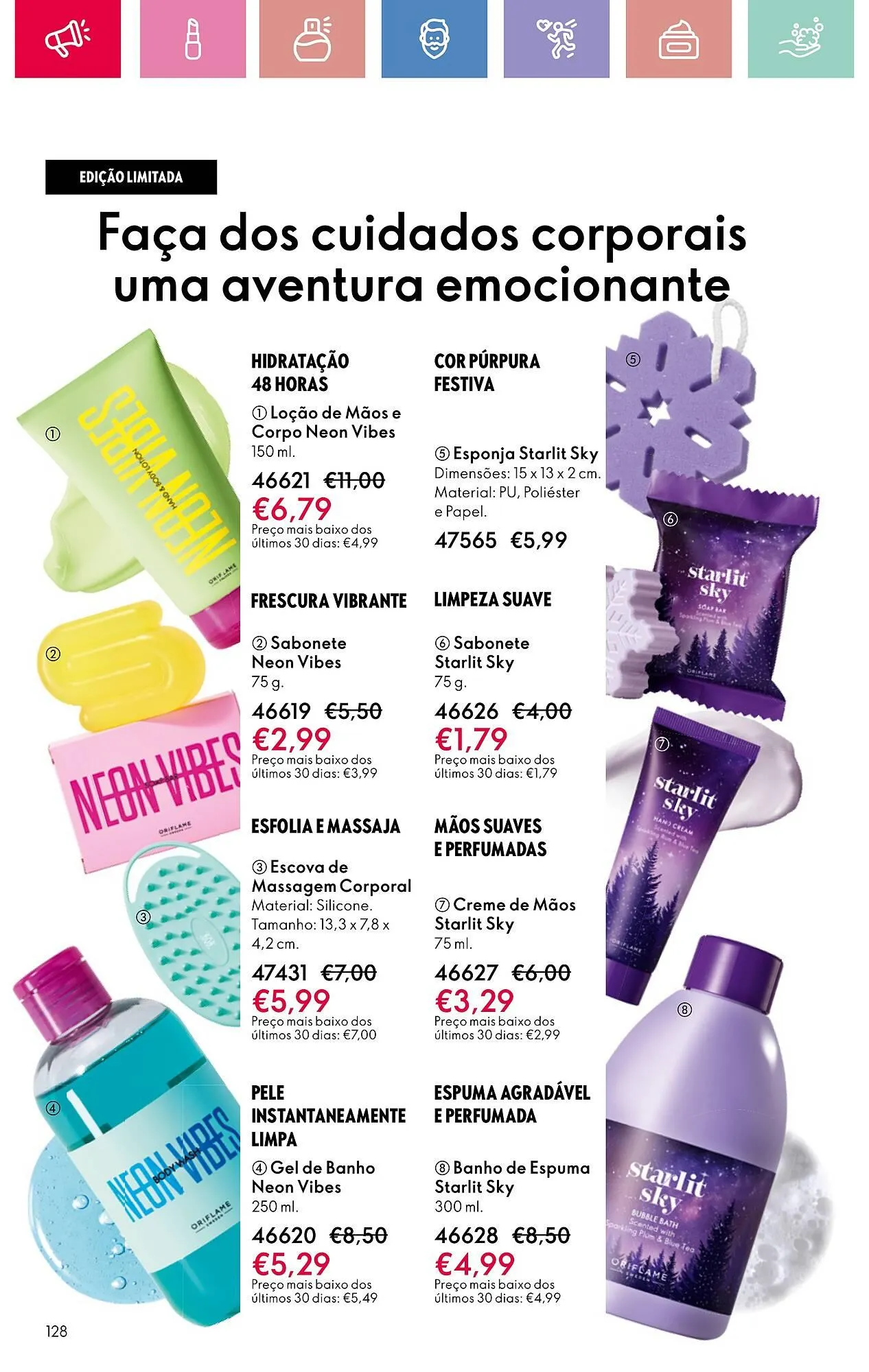 Folheto Folheto Oriflame de 13 de abril até 3 de maio 2025 - Pagina 128