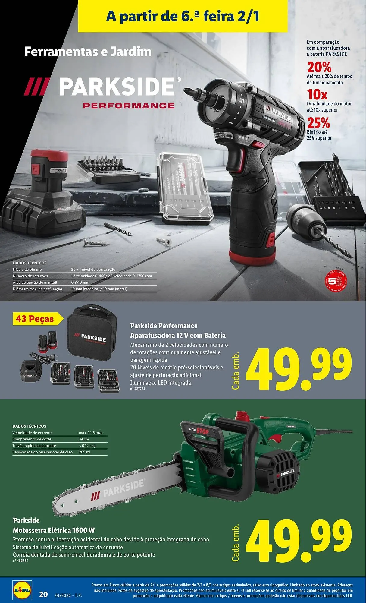 Folheto Folheto Lidl de 29 de dezembro até 4 de janeiro 2026 - Pagina 20