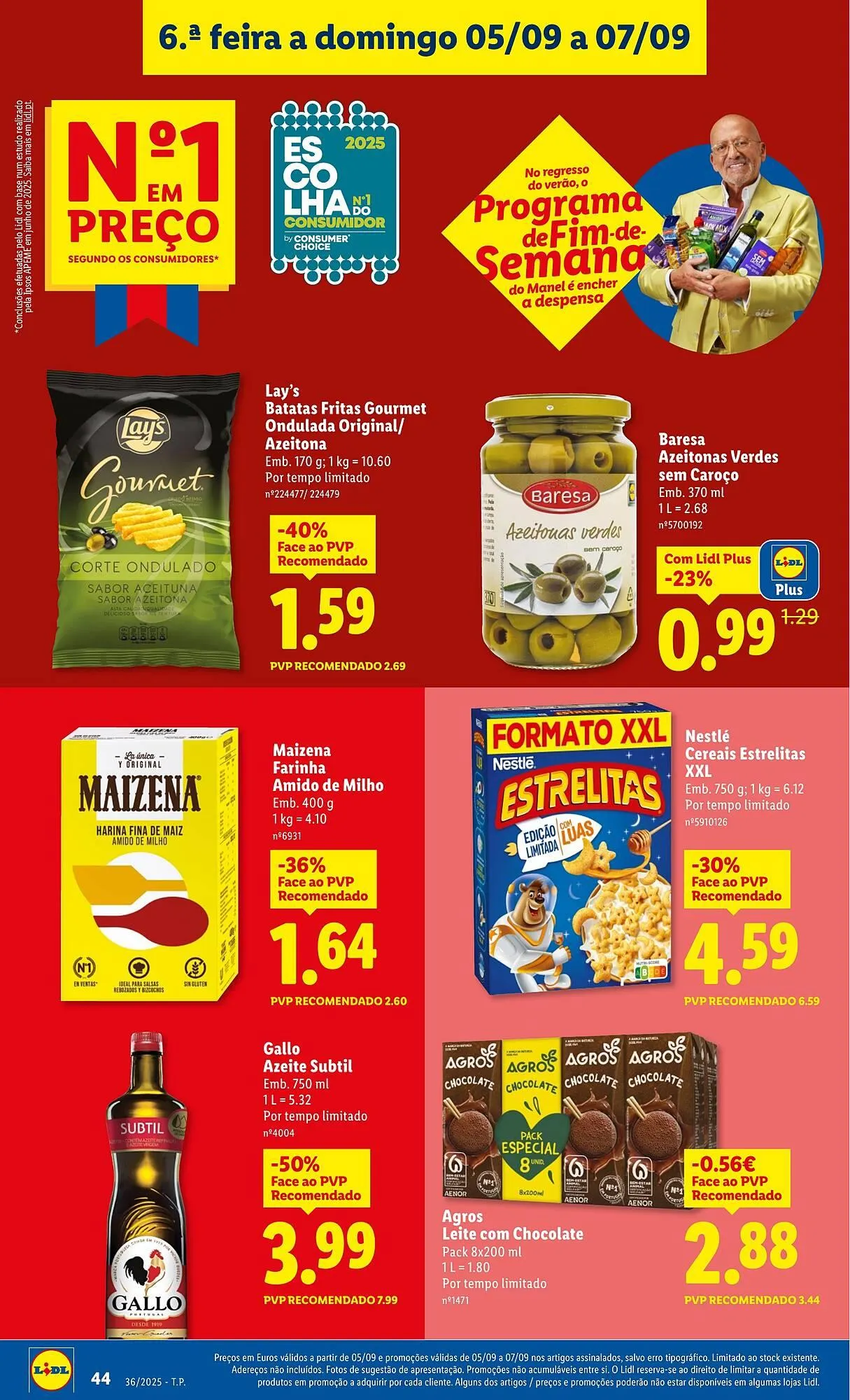 Folheto Folheto Lidl de 1 de setembro até 7 de setembro 2025 - Pagina 44