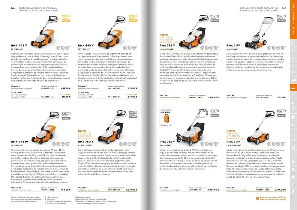 Folheto Catálogo STIHL 2025 de 29 de janeiro até 31 de dezembro 2025 - Pagina 75