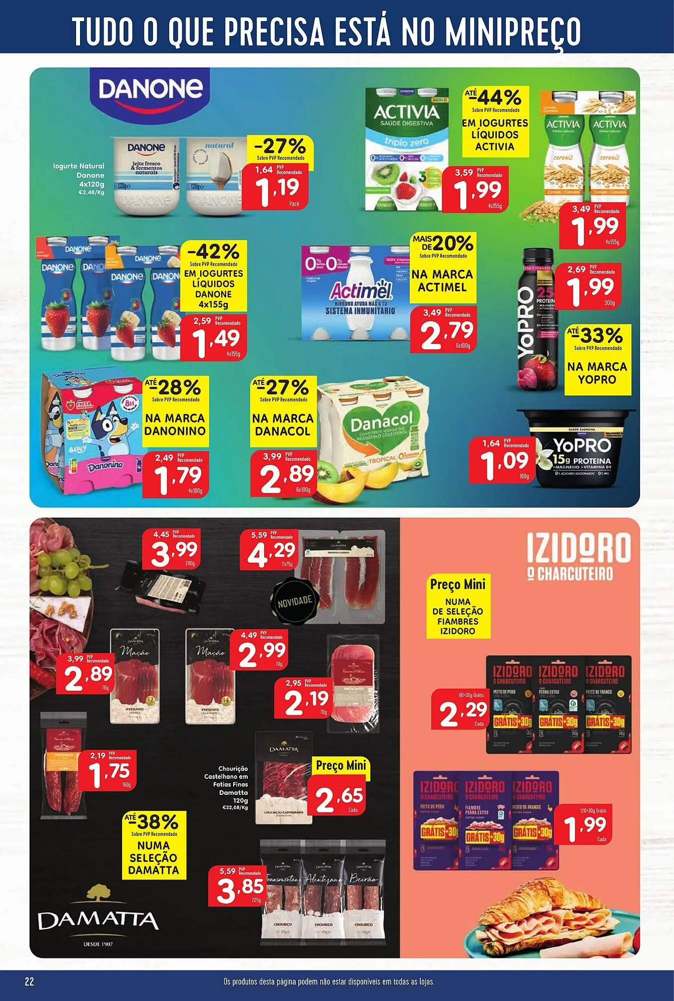 Folheto Folheto Minipreço de 13 de março até 19 de março 2025 - Pagina 22