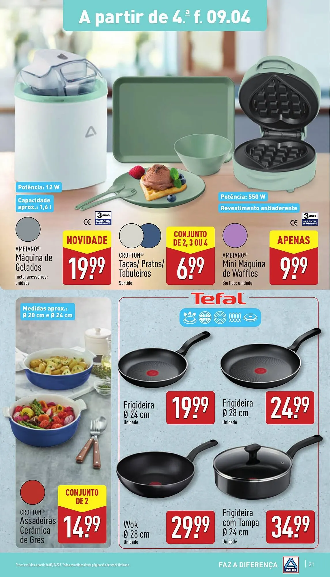 Folheto Folheto ALDI de 9 de abril até 15 de abril 2025 - Pagina 21
