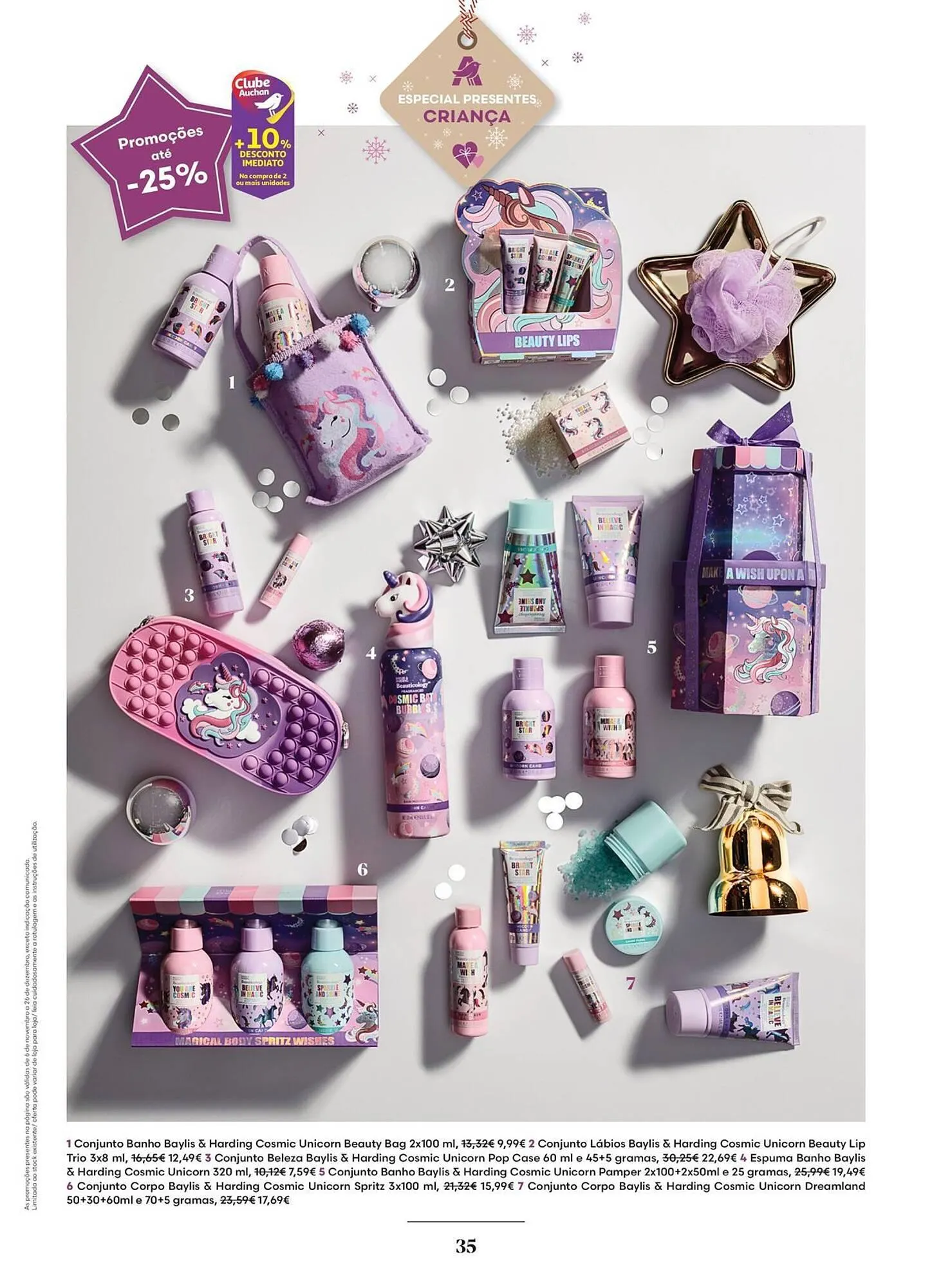 Folheto Folheto Auchan de 6 de novembro até 26 de dezembro 2025 - Pagina 35