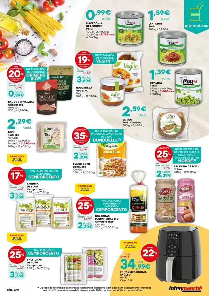 Folheto Um novo ano, uma nova forma de cuidar de si! de 9 de janeiro até 22 de janeiro 2025 - Pagina 9