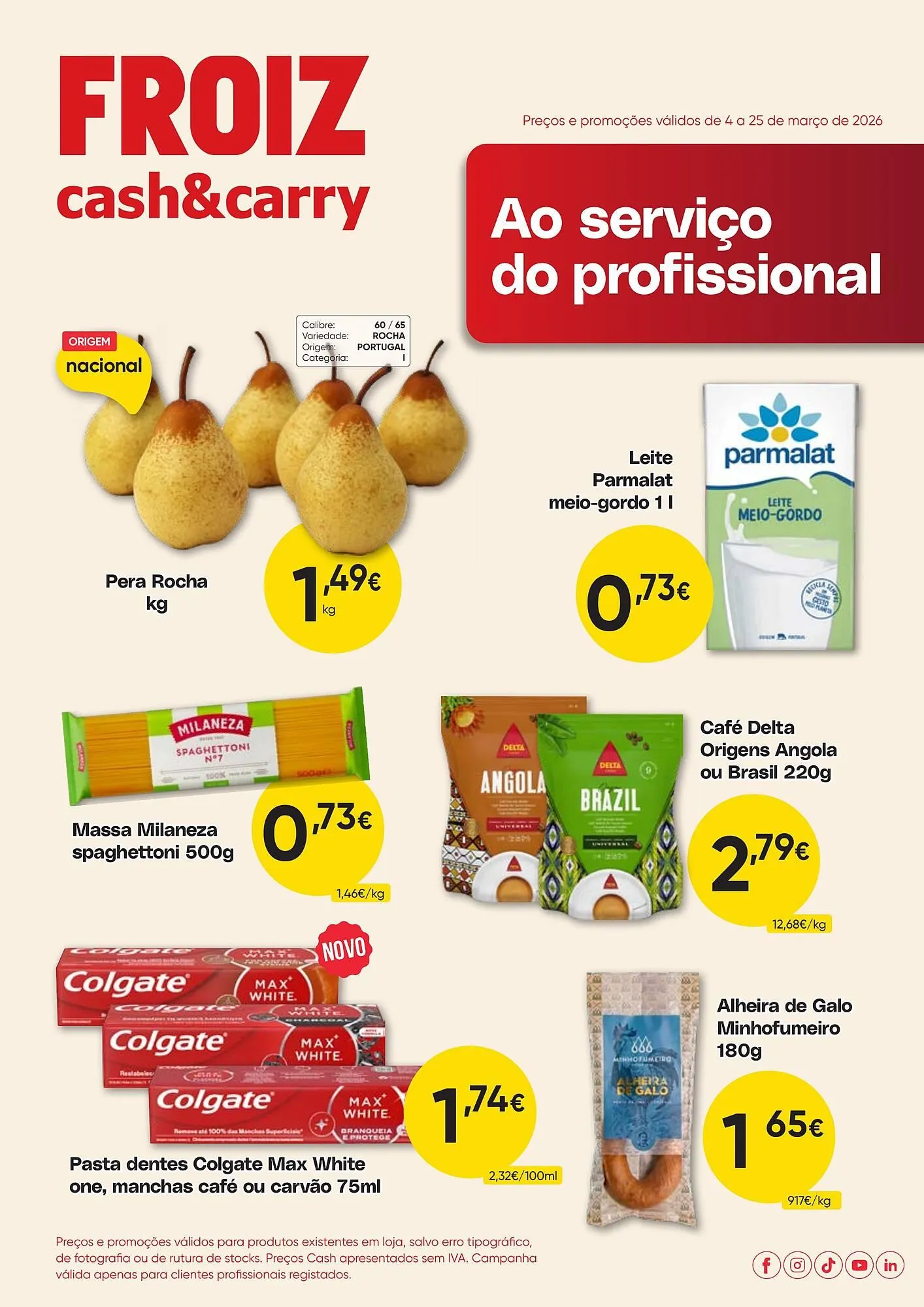 Folheto Folheto Froiz de 4 de março até 25 de março 2026 - Pagina 1