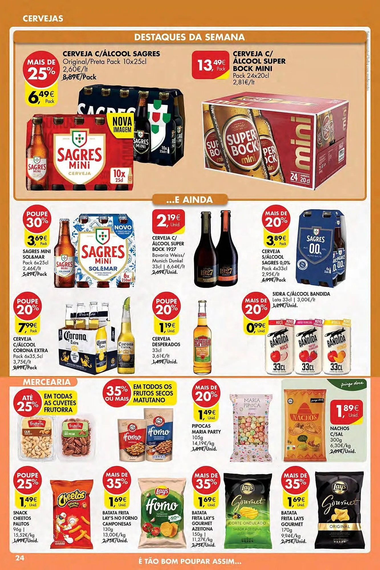 Folheto Folheto Pingo Doce de 12 de março até 18 de março 2026 - Pagina 24
