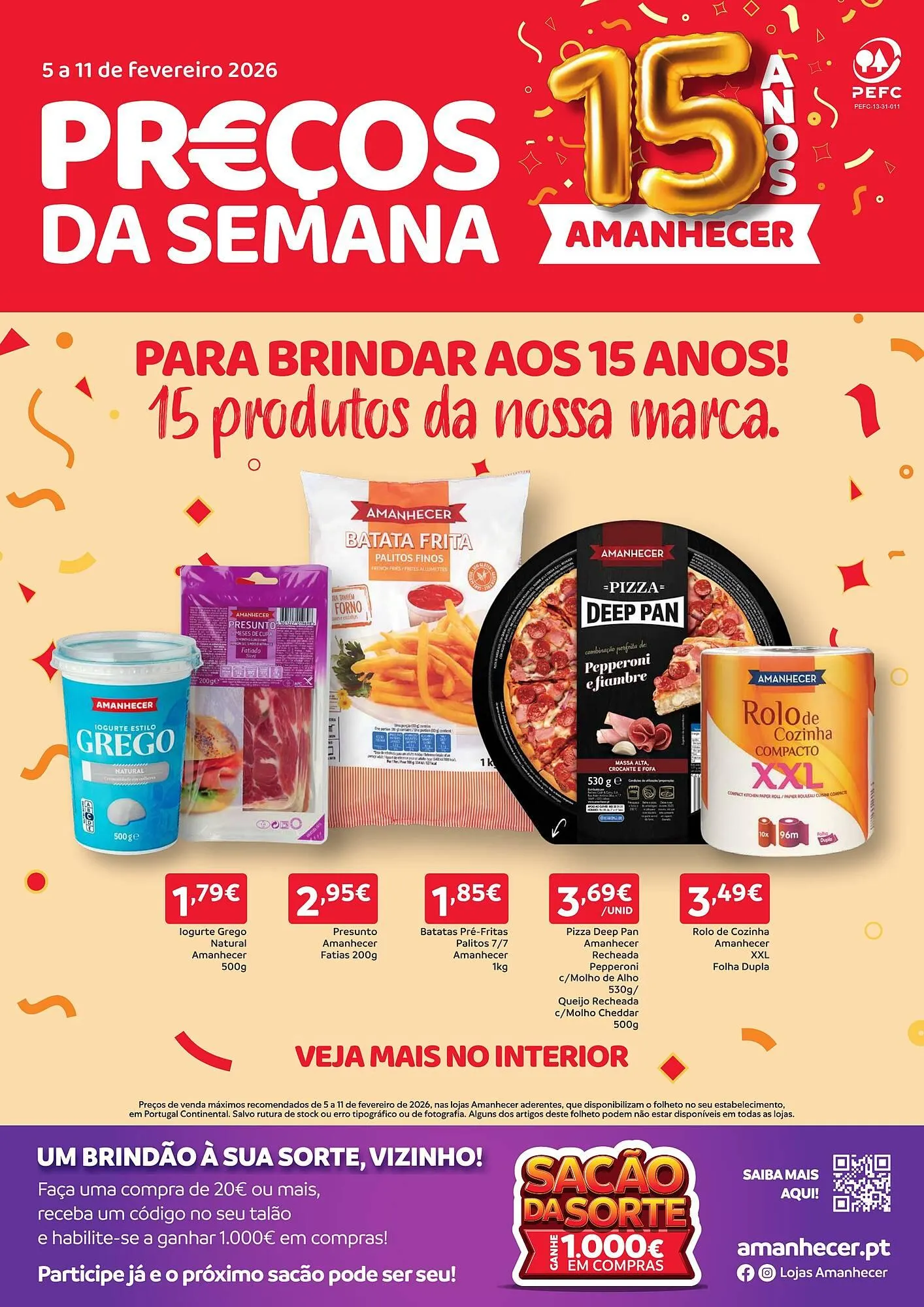 Folheto Amanhecer - 1