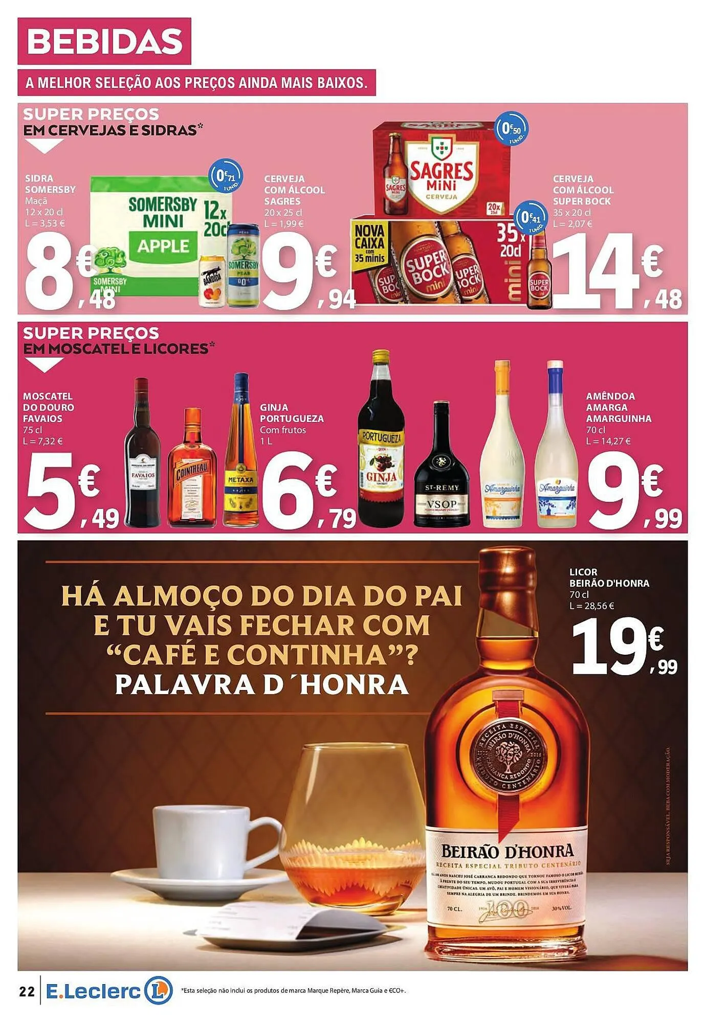 Folheto Folheto E.Leclerc de 12 de março até 18 de março 2026 - Pagina 22