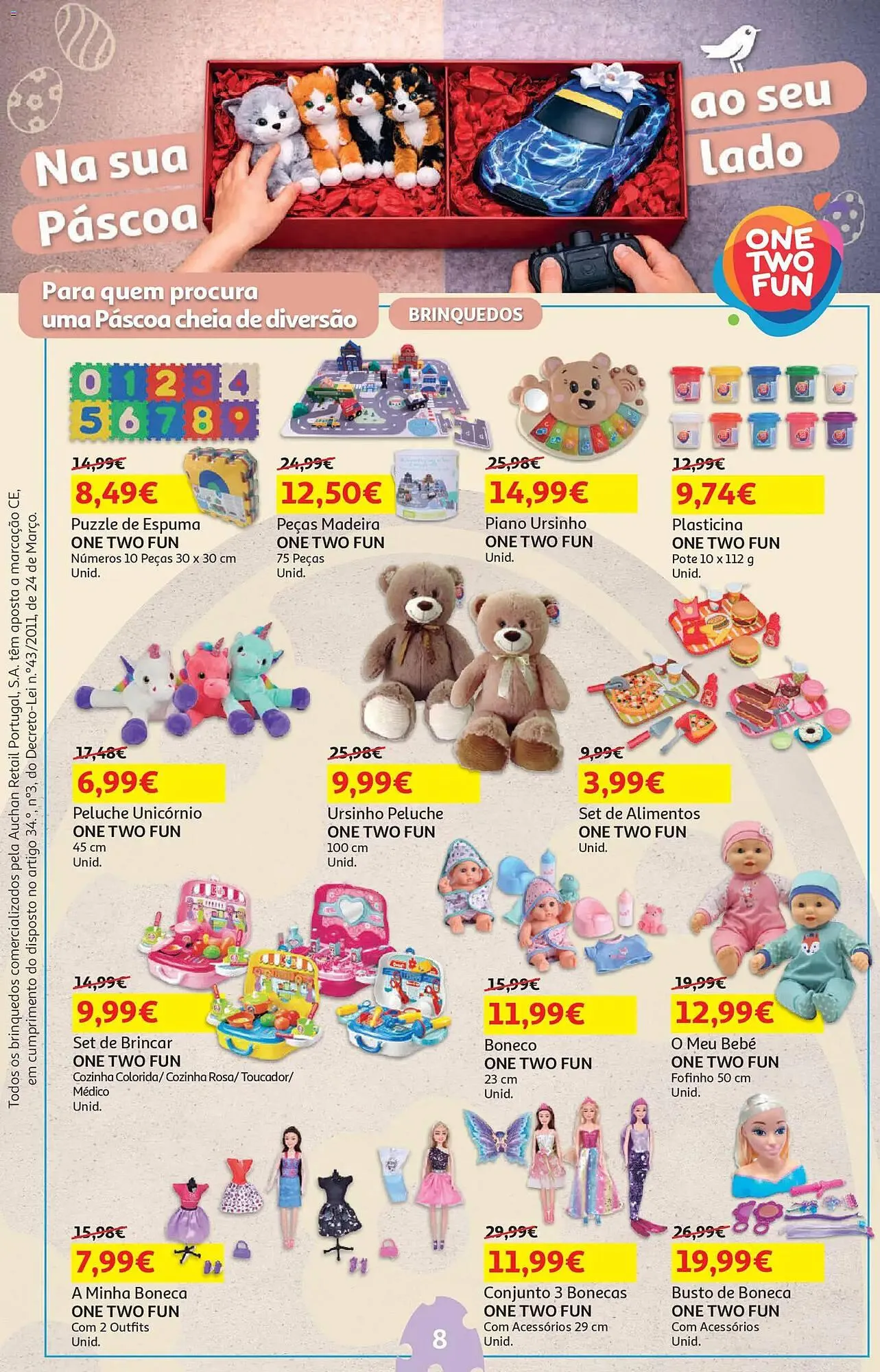 Folheto Folheto Auchan de 13 de março até 25 de março 2026 - Pagina 8