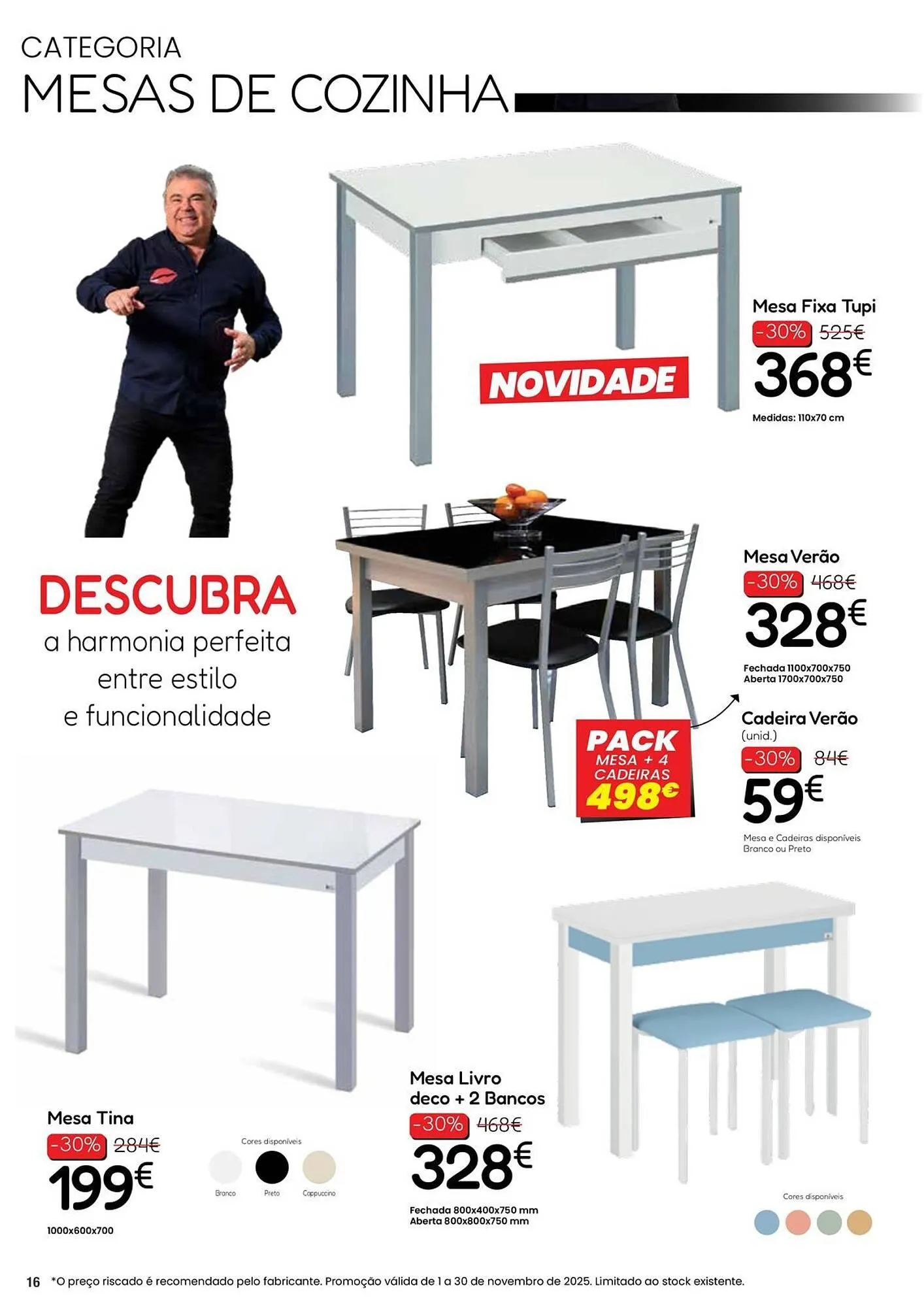 Folheto Folheto Hiper Centro do Móvel de 4 de novembro até 30 de novembro 2025 - Pagina 16