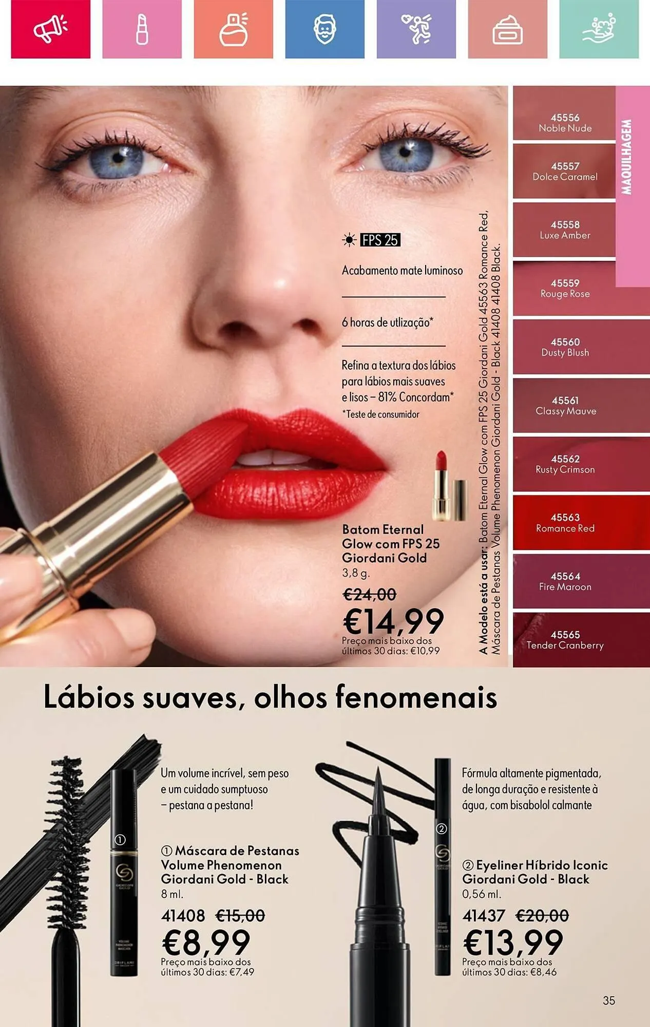 Folheto Folheto Oriflame de 4 de maio até 24 de maio 2025 - Pagina 35