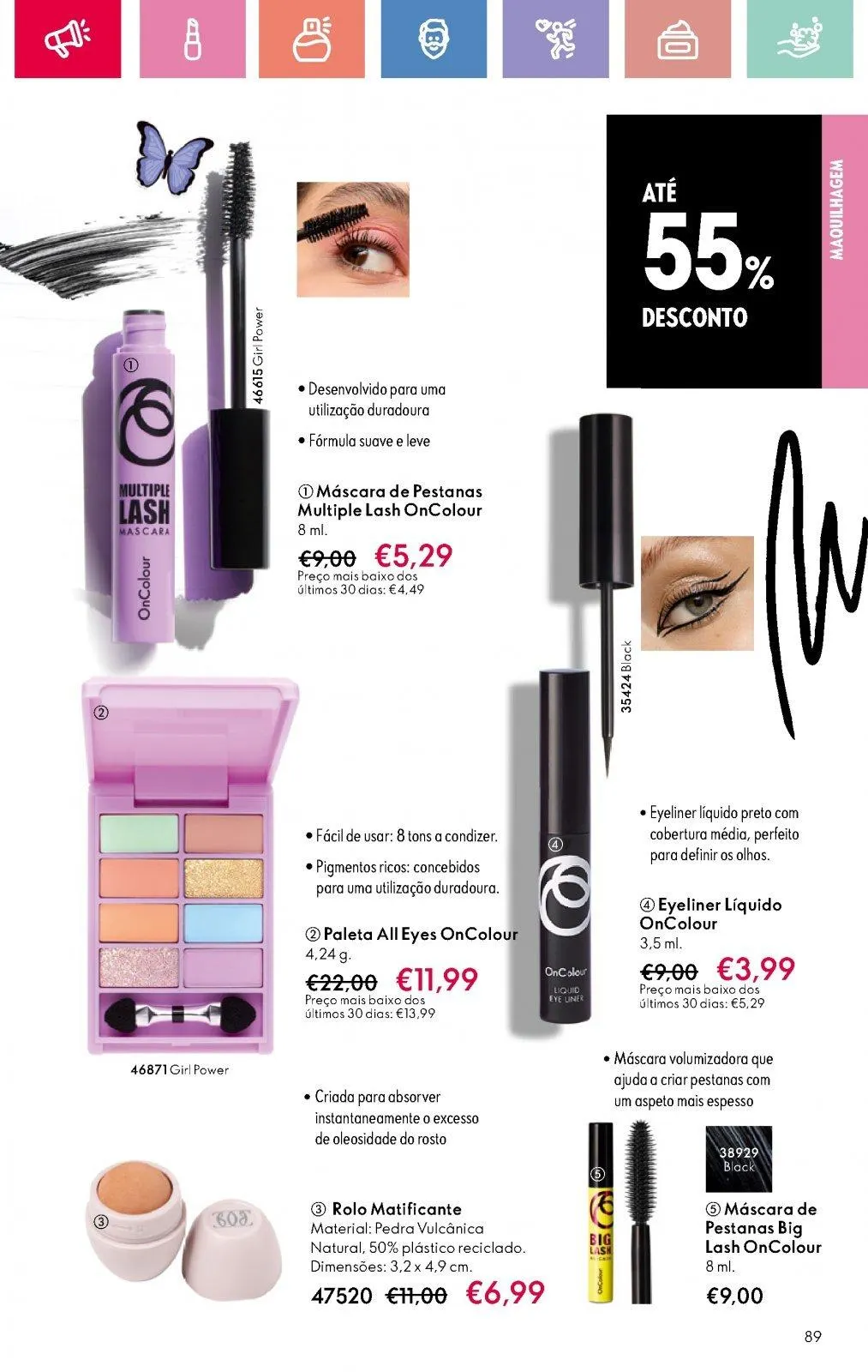Folheto Folheto de Oriflame até 05.07.2025 de 18 de junho até 5 de julho 2025 - Pagina 89