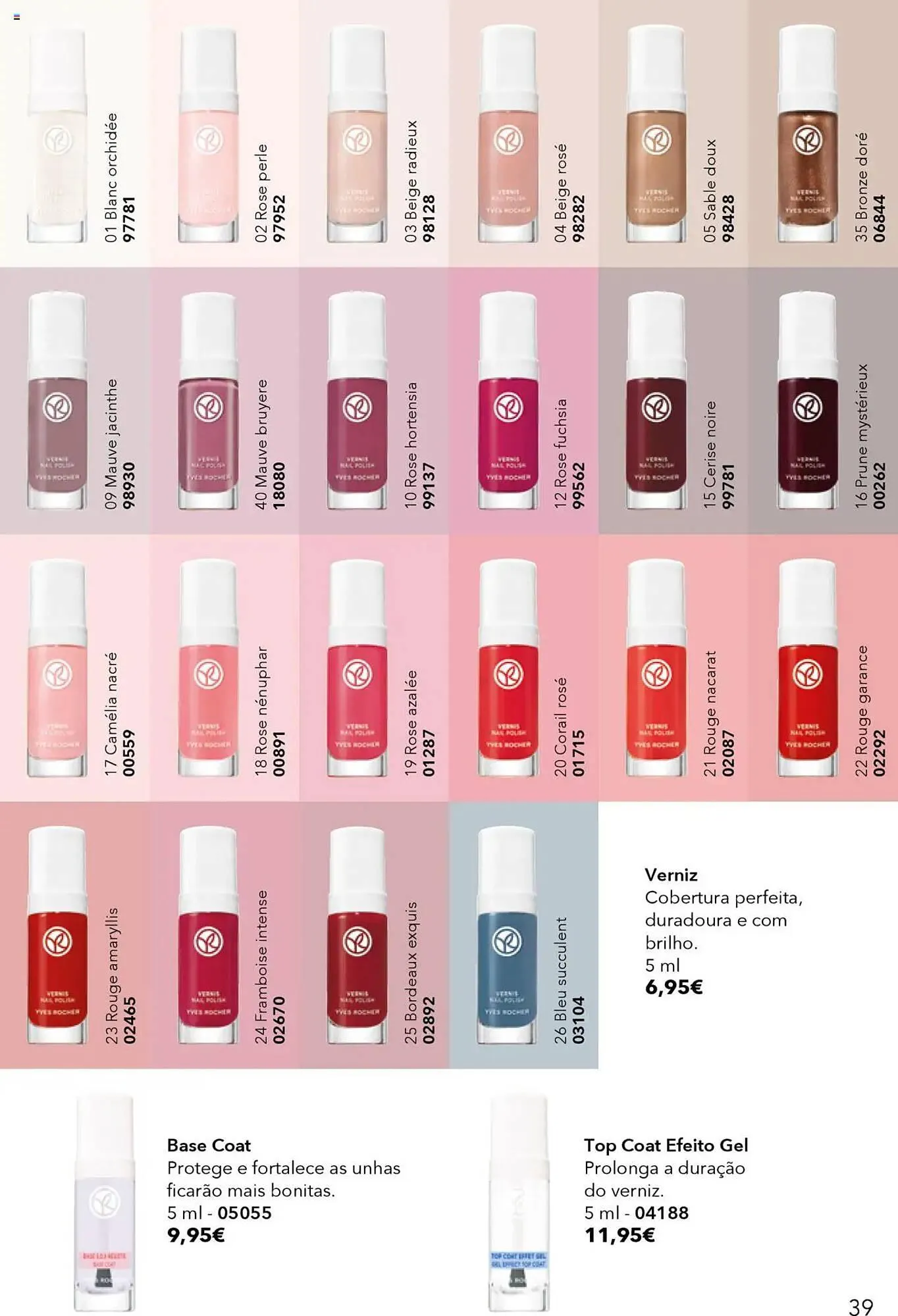 Folheto Folheto Yves Rocher de 26 de março até 15 de abril 2025 - Pagina 39