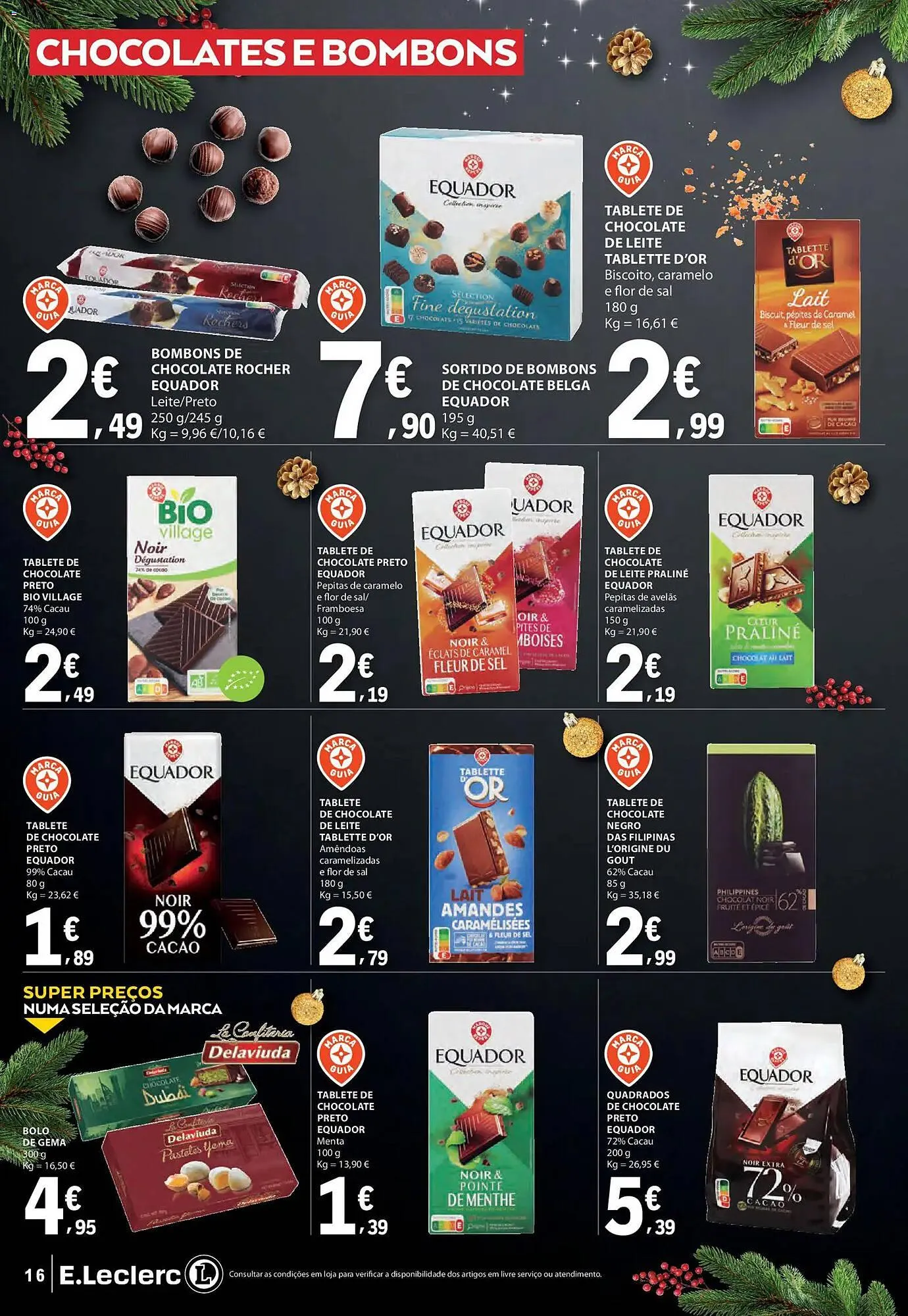 Folheto Folheto E.Leclerc de 9 de dezembro até 25 de dezembro 2025 - Pagina 16