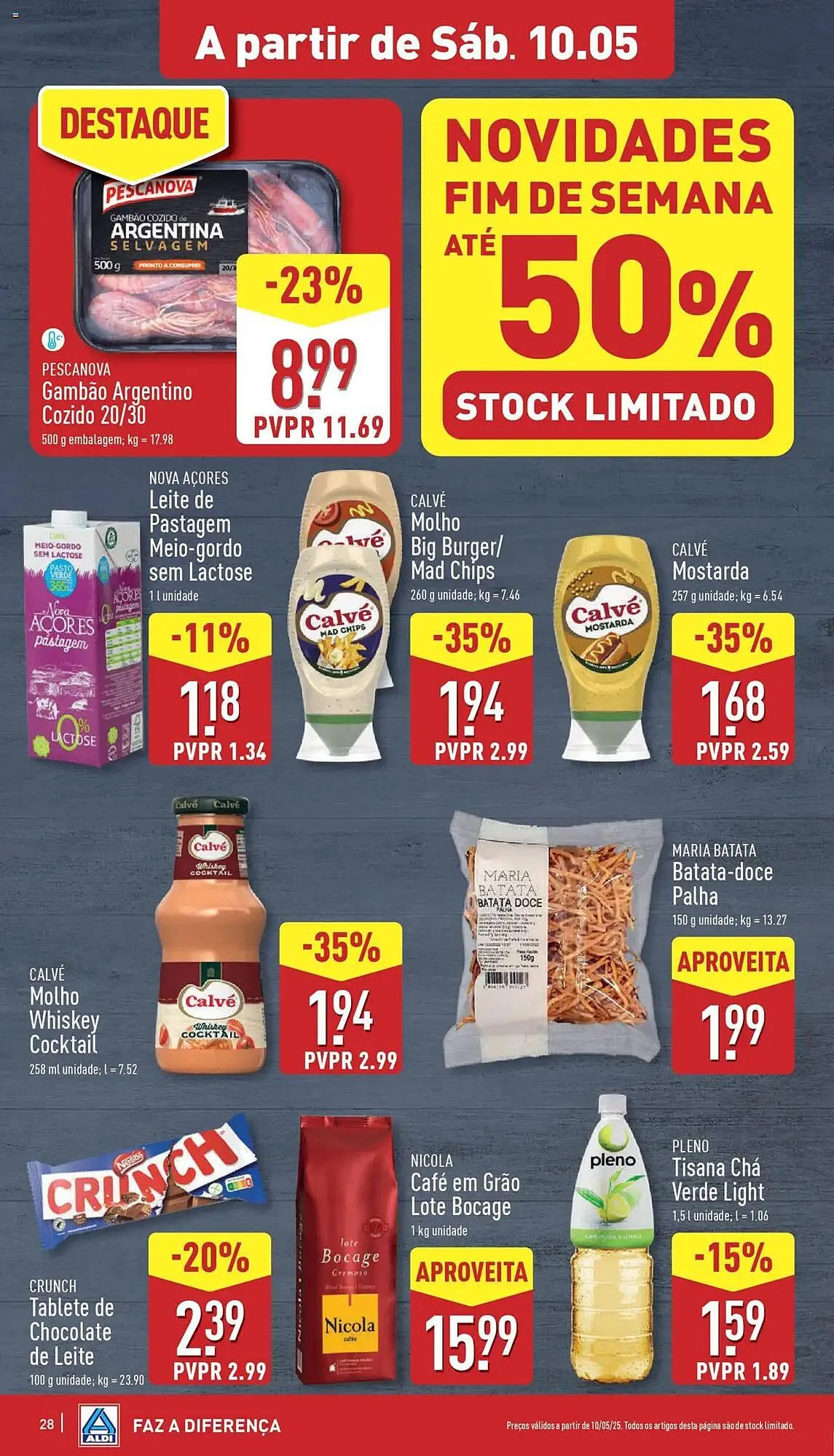 Folheto Folheto ALDI de 7 de maio até 13 de maio 2025 - Pagina 28