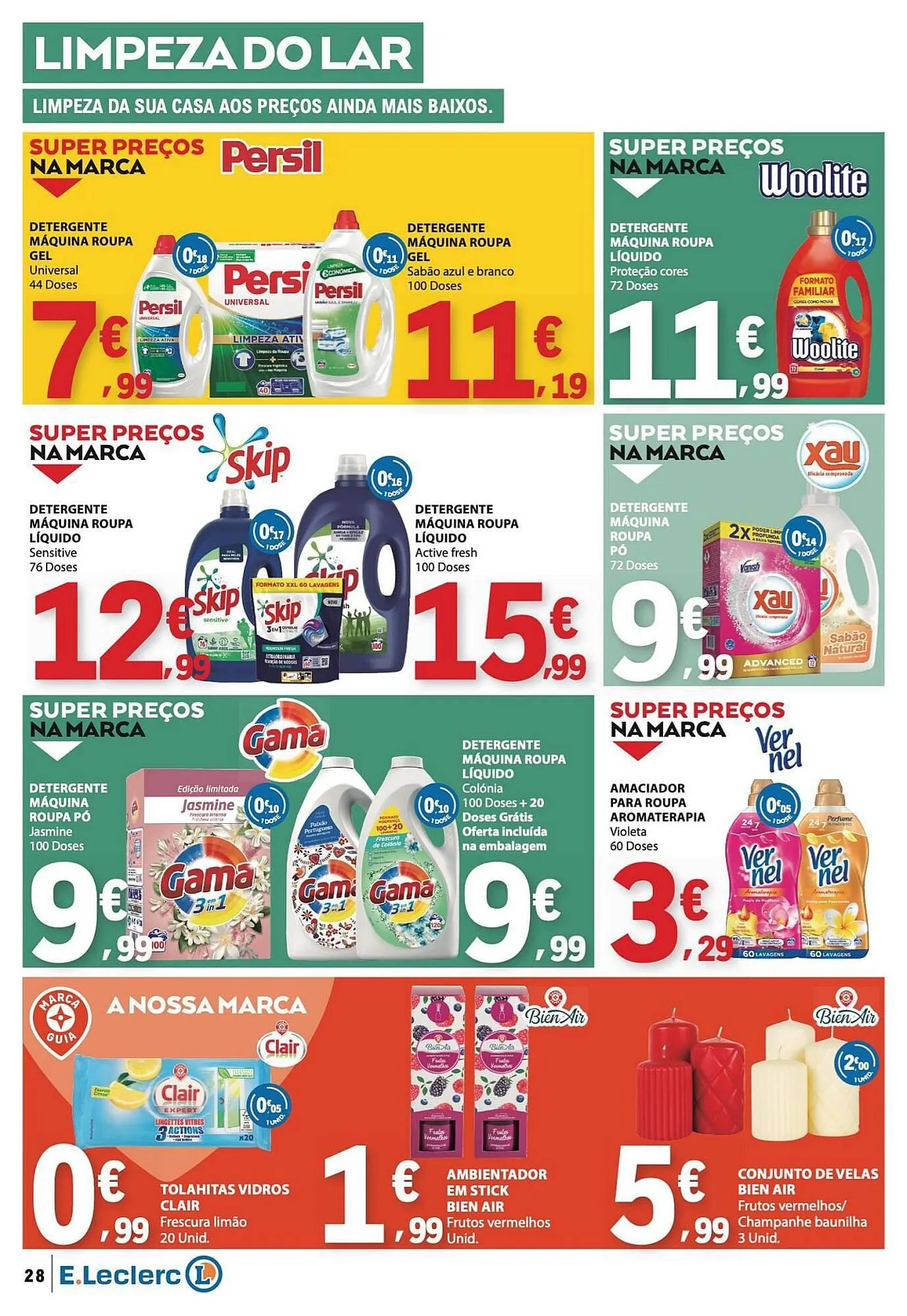 Folheto Folheto E.Leclerc de 5 de fevereiro até 11 de fevereiro 2026 - Pagina 28