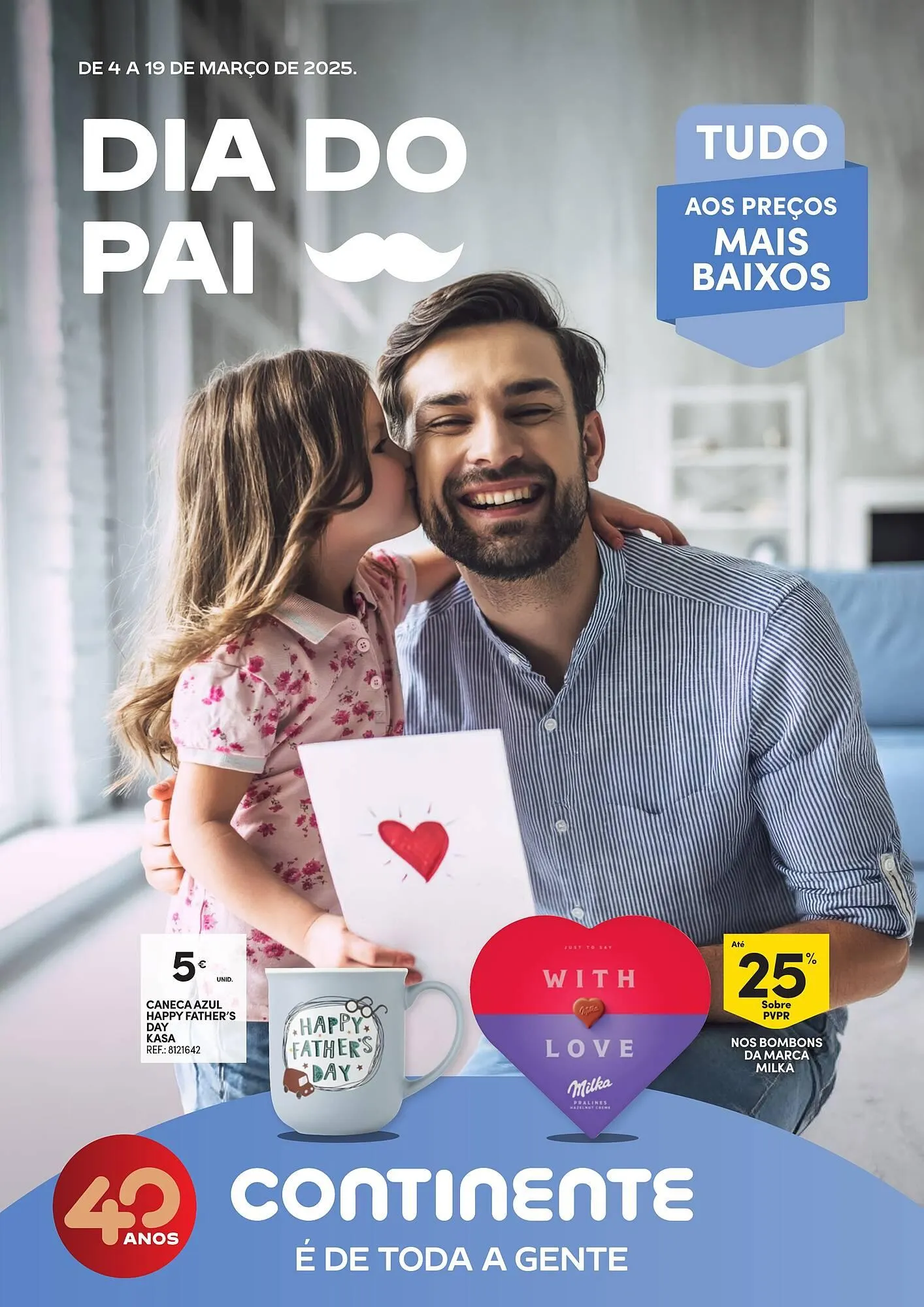 Folheto Folheto Continente de 4 de março até 19 de março 2025 - Pagina 1