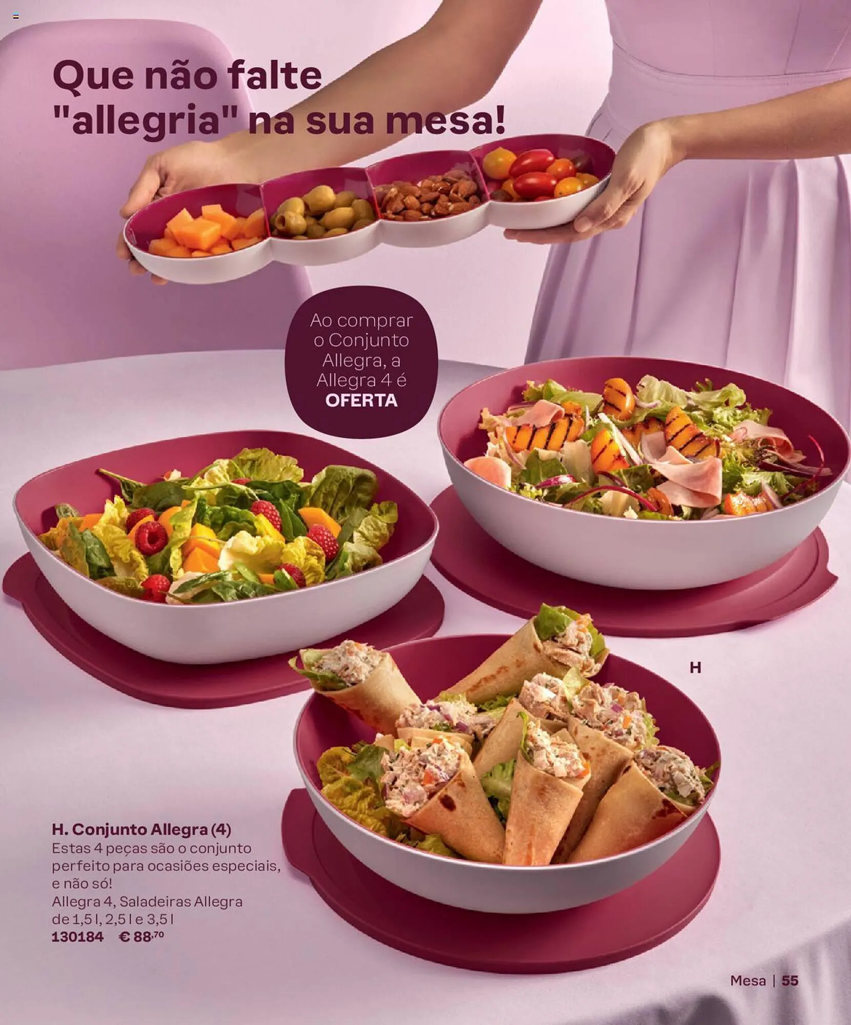 Folheto Folheto Tupperware de 5 de março até 31 de agosto 2024 - Pagina 55