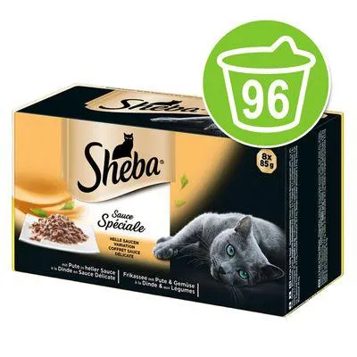 Sheba Variedades em terrinas 96 x 85 g - Megapack económico