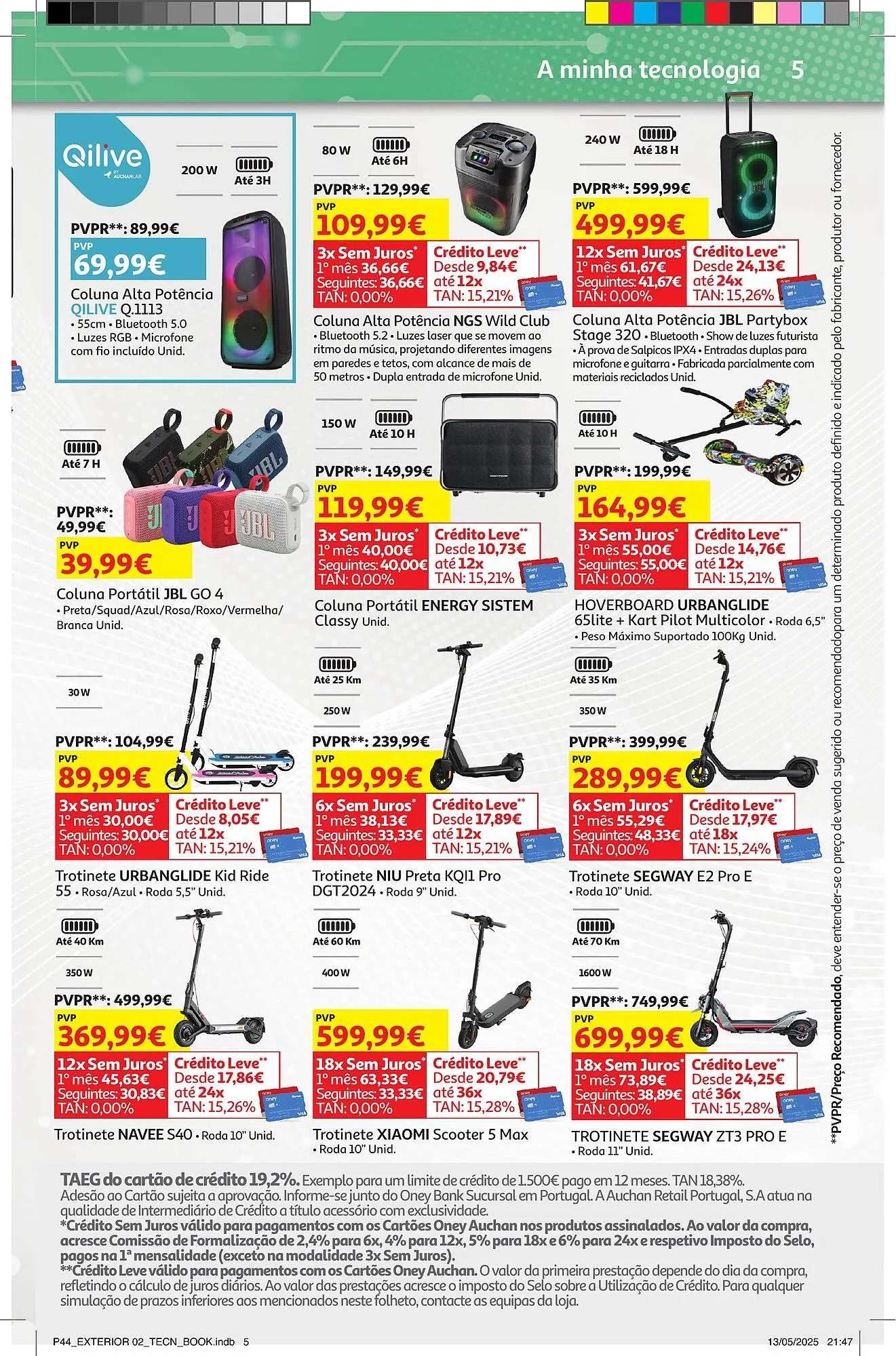 Folheto Folheto Auchan de 22 de maio até 1 de junho 2025 - Pagina 41