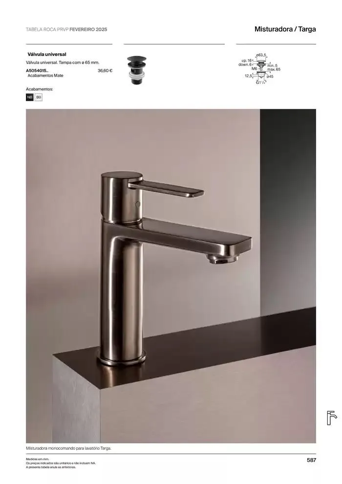 Folheto Soluções de Banho  de 6 de janeiro até 31 de dezembro 2025 - Pagina 589